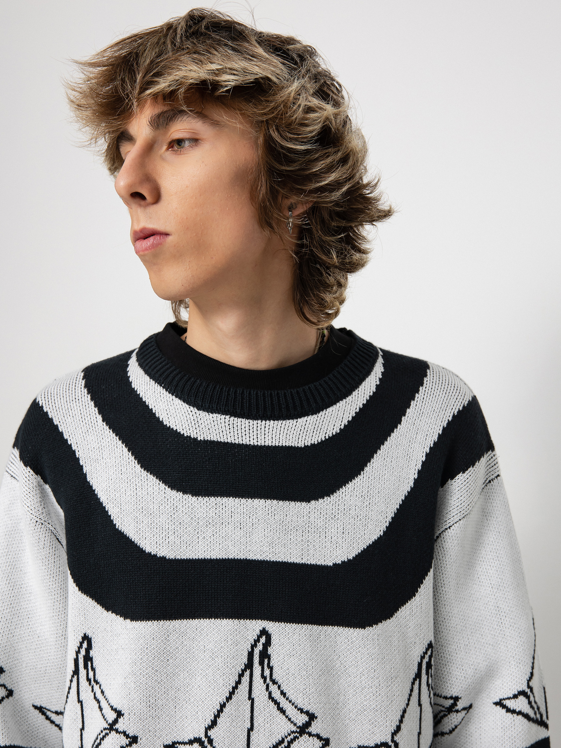 Volcom Ravelson Sweater Pulóver (black)