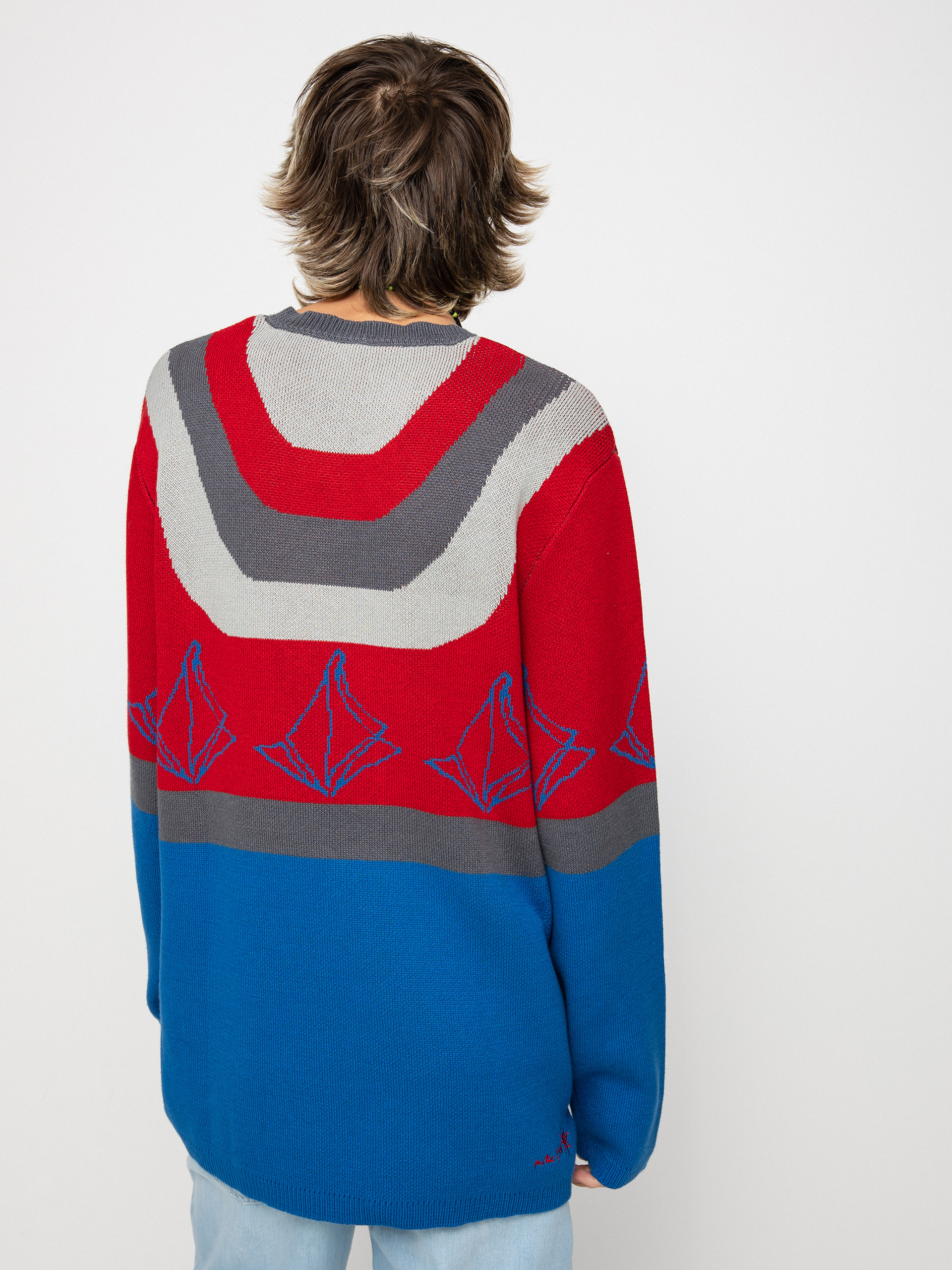 Volcom Ravelson Sweater Pulóver (dark blue)