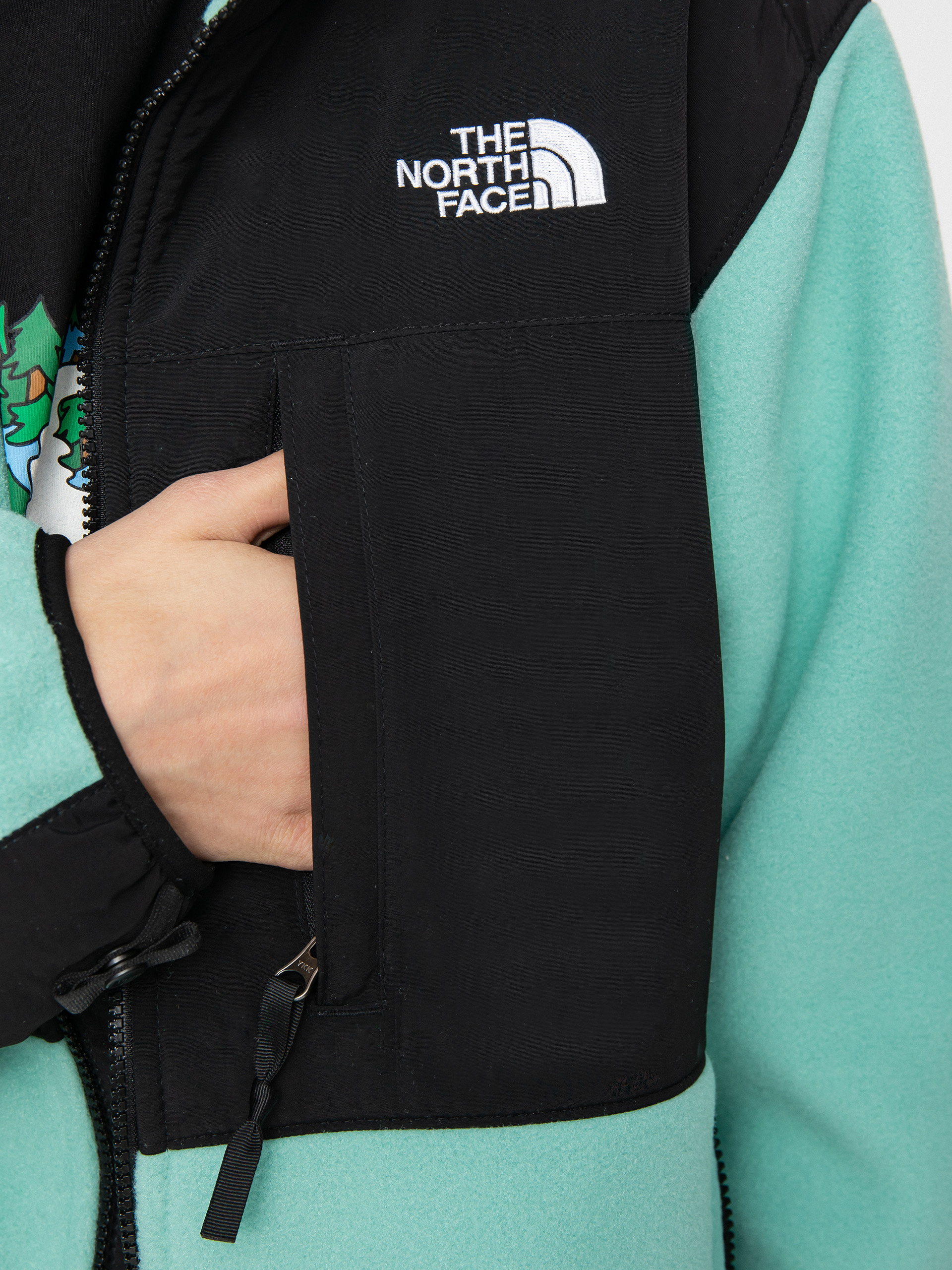 Férfi The North Face Denali Polár pulóver (wasabi)