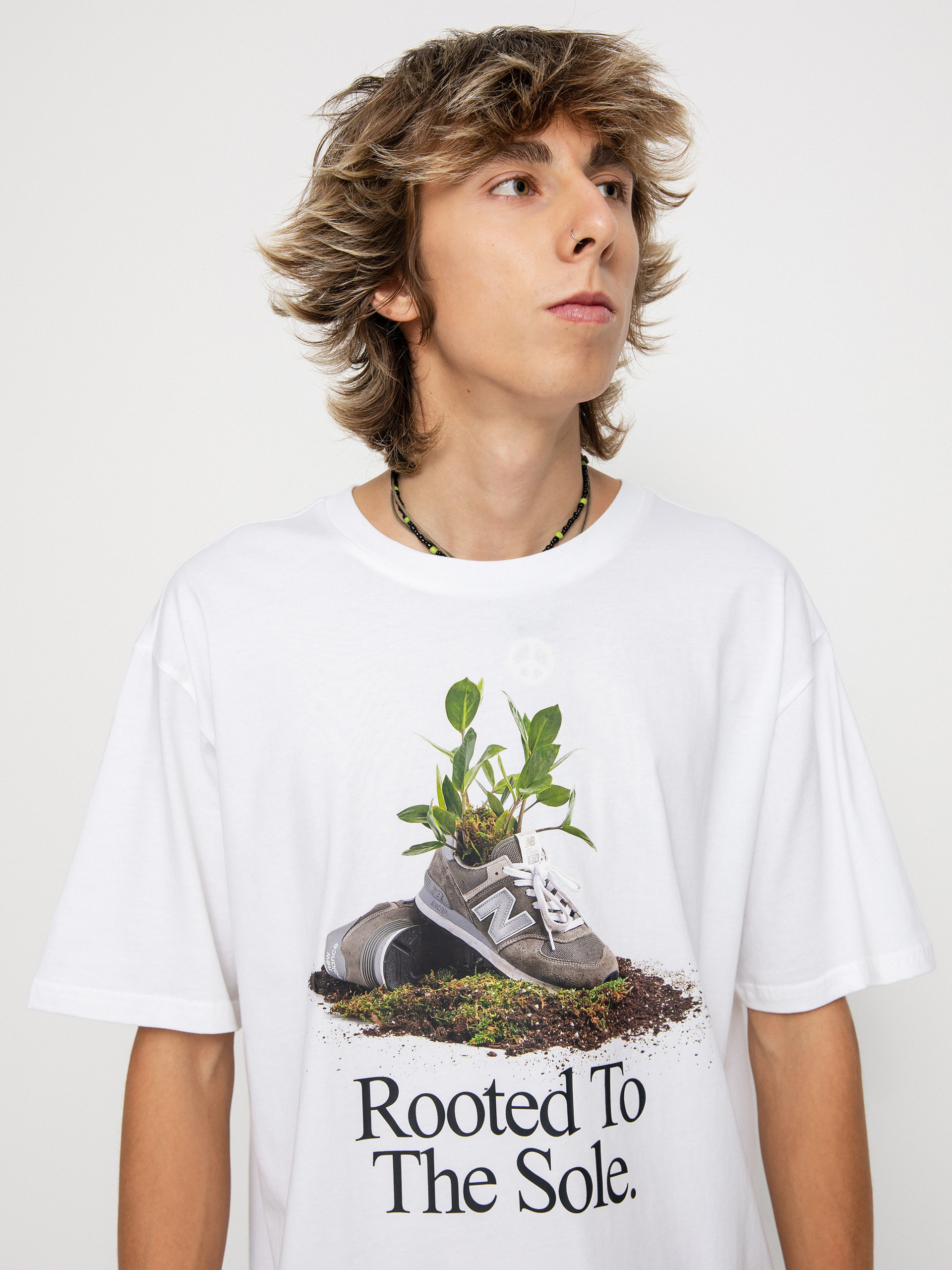 New Balance Athletics Legacies Rooted póló (white)