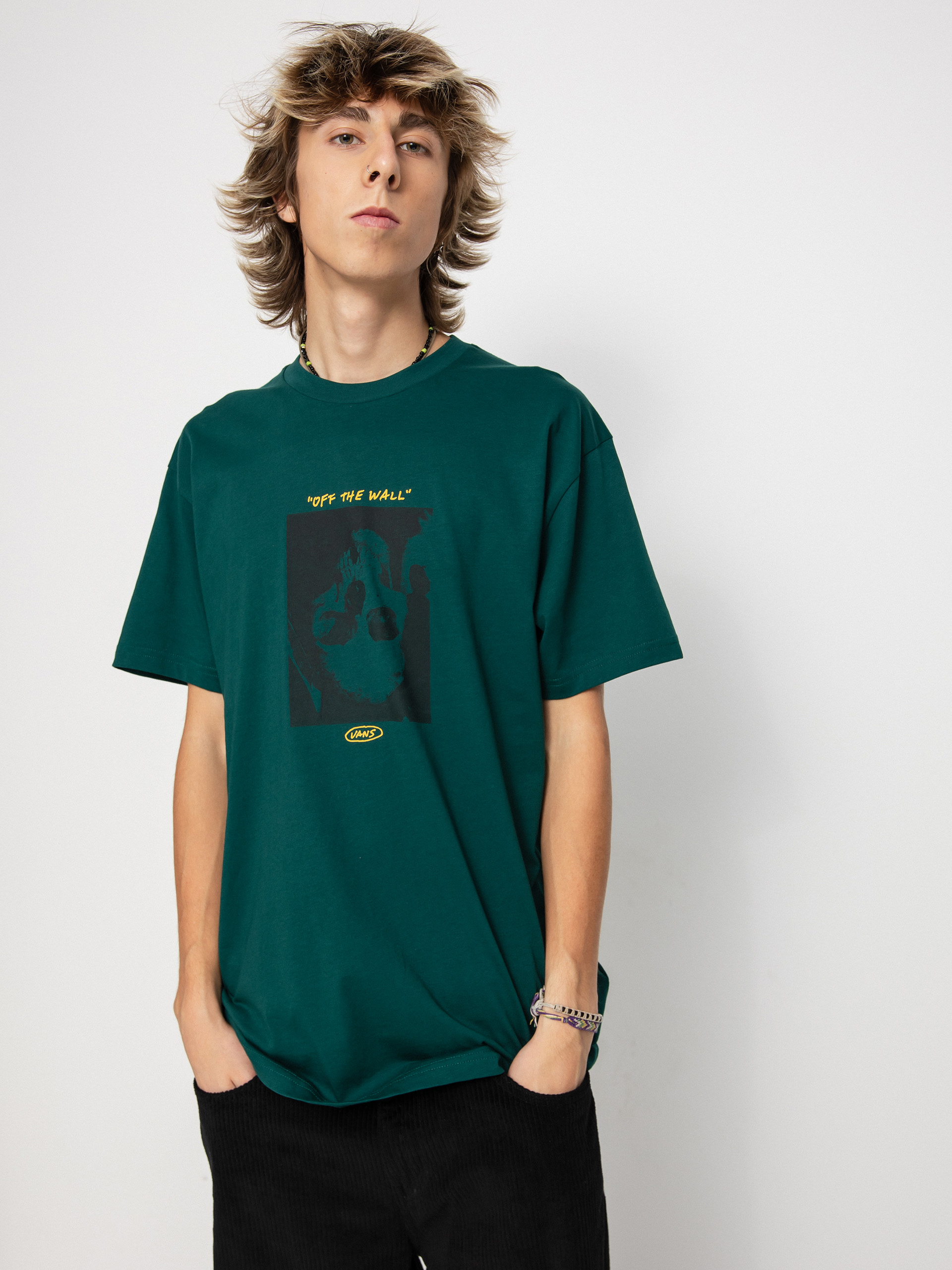 Vans Boxed Skull póló (botanical garden)