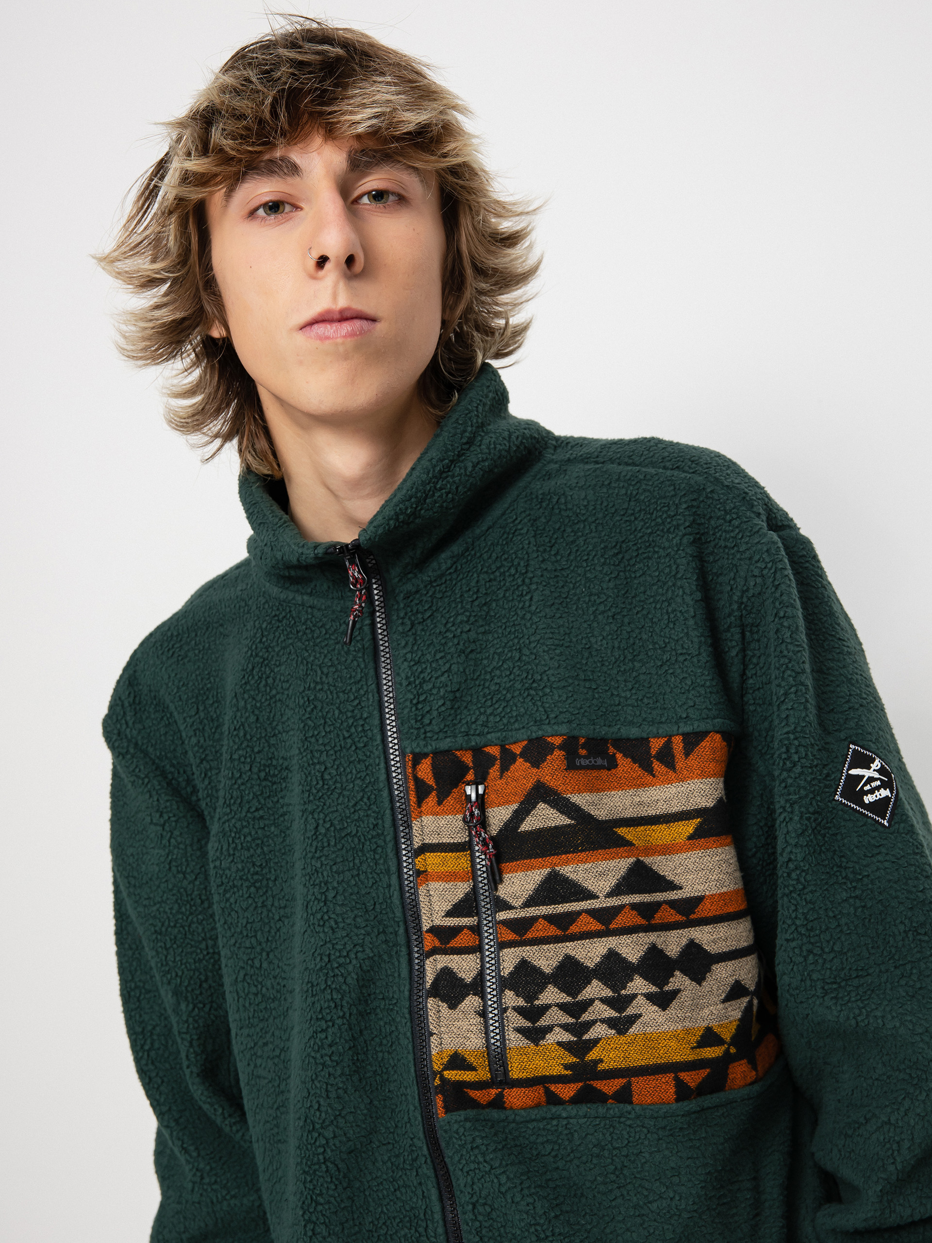 Férfi Iriedaily Wonderer Track Dzseki (hunter)