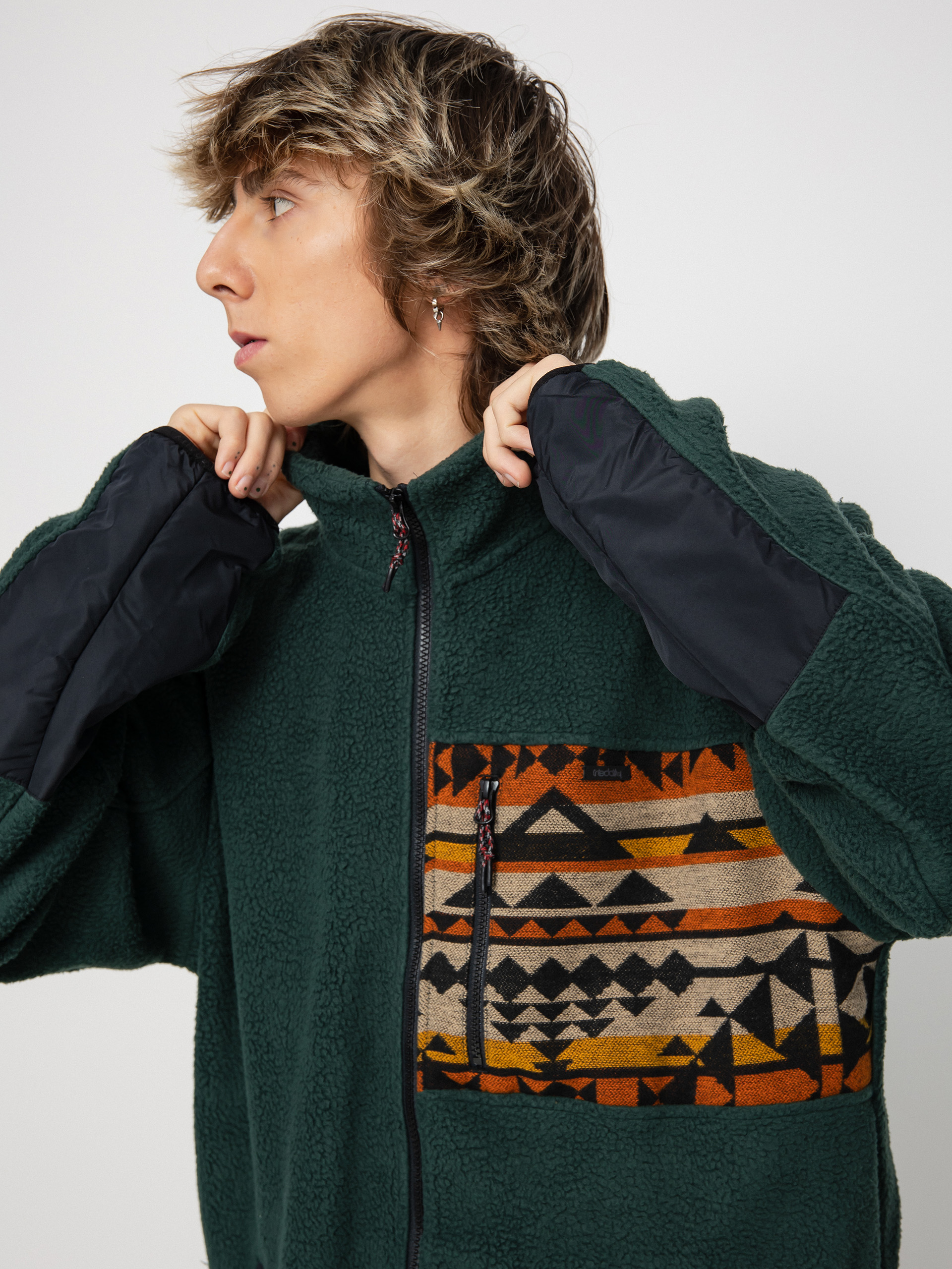 Férfi Iriedaily Wonderer Track Dzseki (hunter)