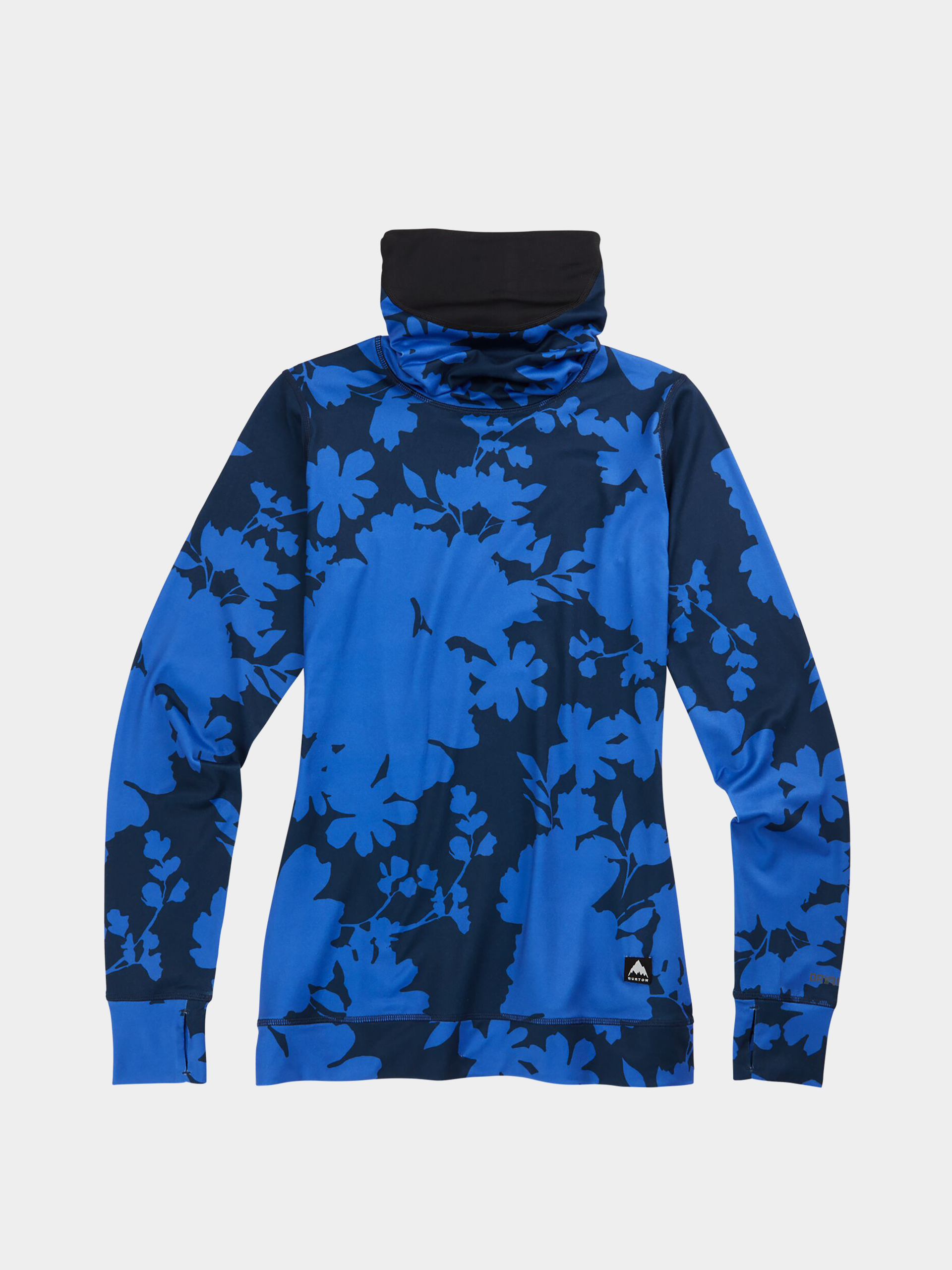 Burton Midweight Base Layer Long Neck Hosszú ujjú felső Wmn (amparo blue camellia)
