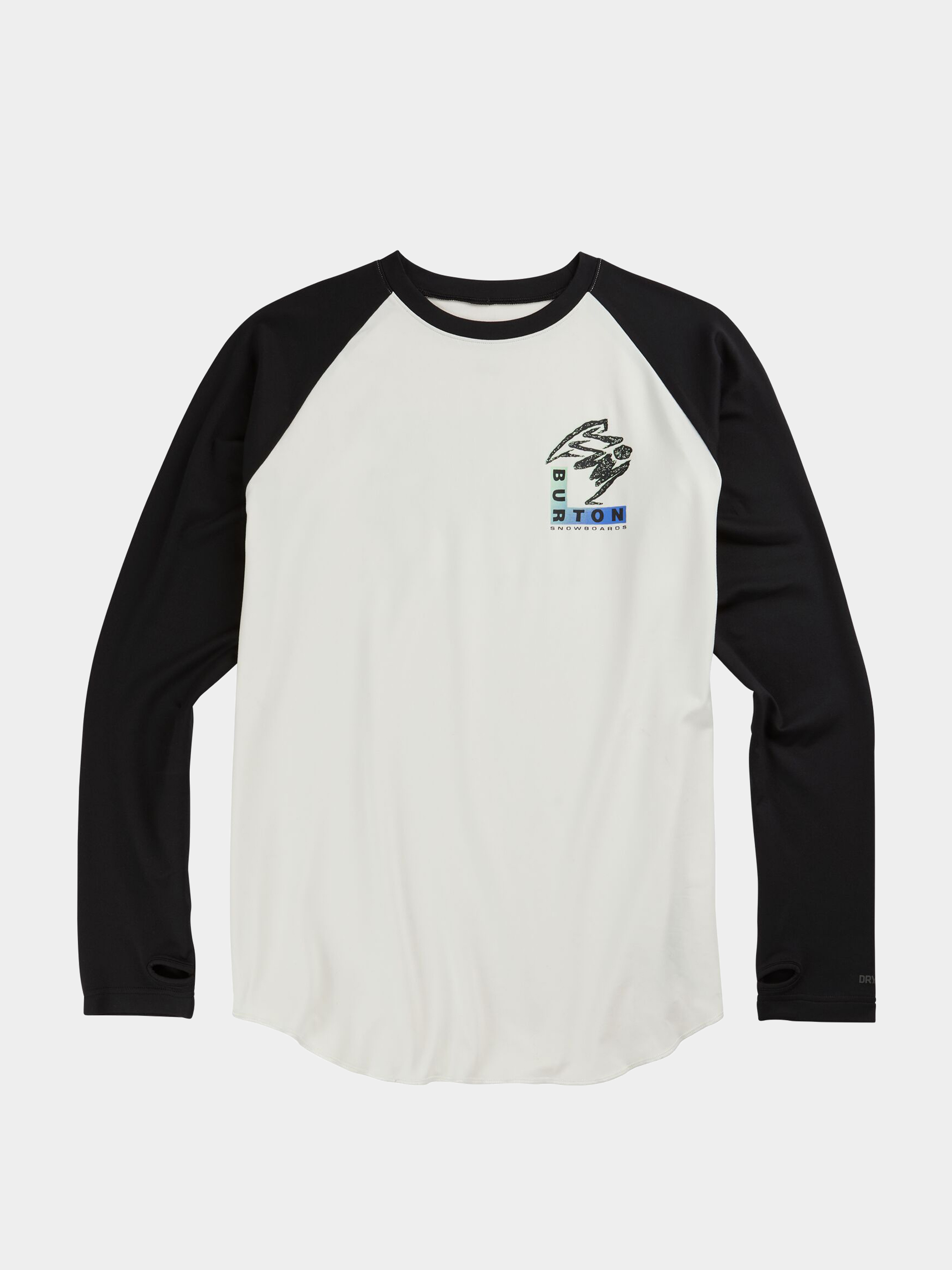 Burton Roadie Base Layer Tech Hosszú ujjú felső (stout white/true black)