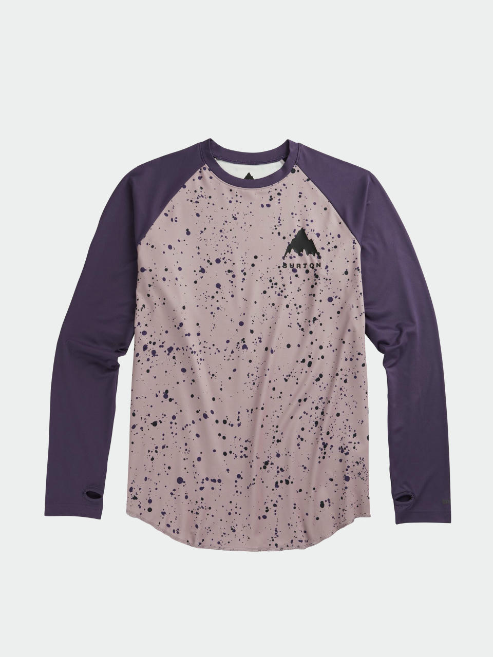 Burton Roadie Base Layer Tech Hosszú ujjú felső (elderberry spatter/violet halo)