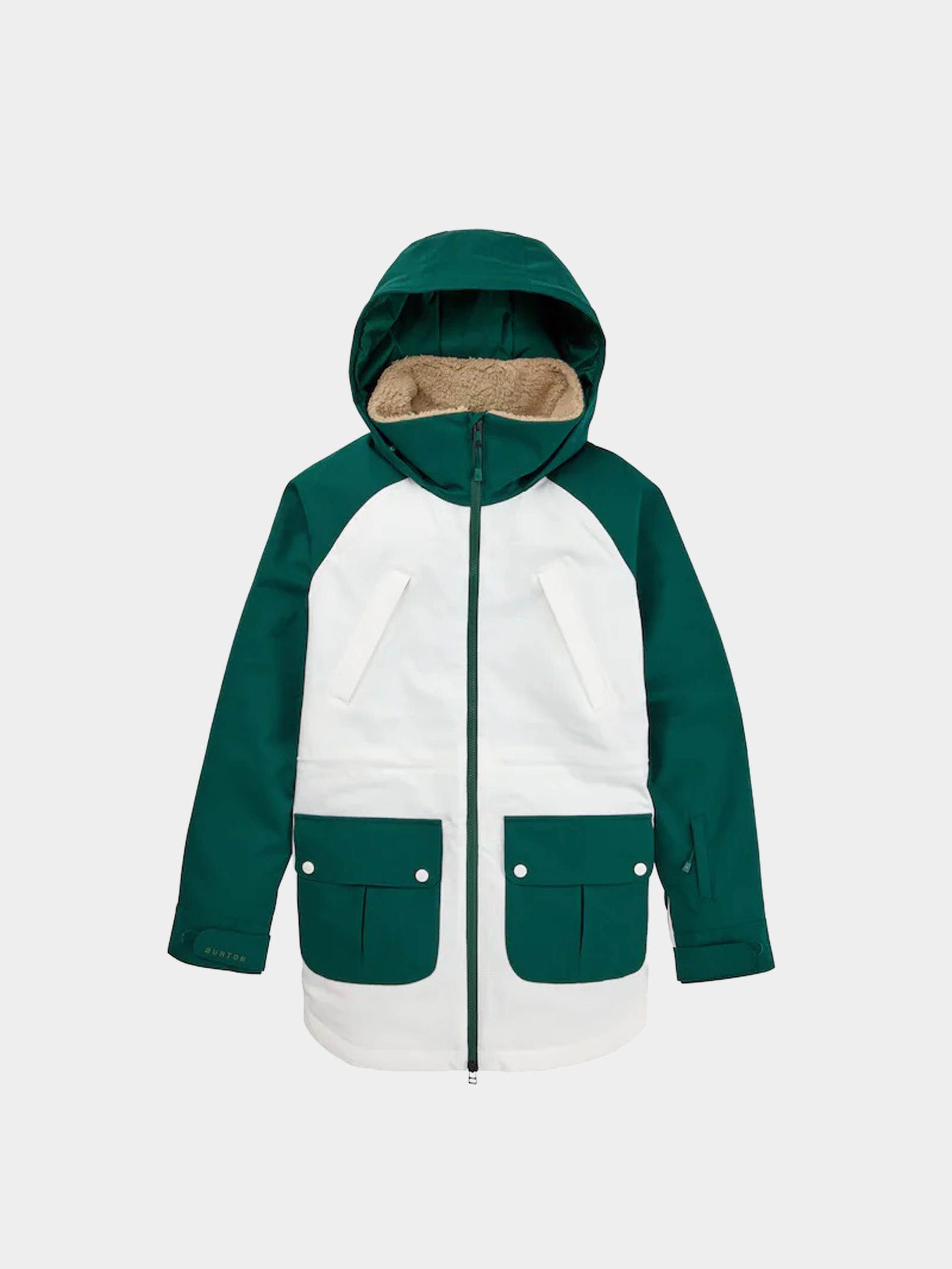 Női Burton Prowess Snowboard dzseki (botanical garden/stout white)