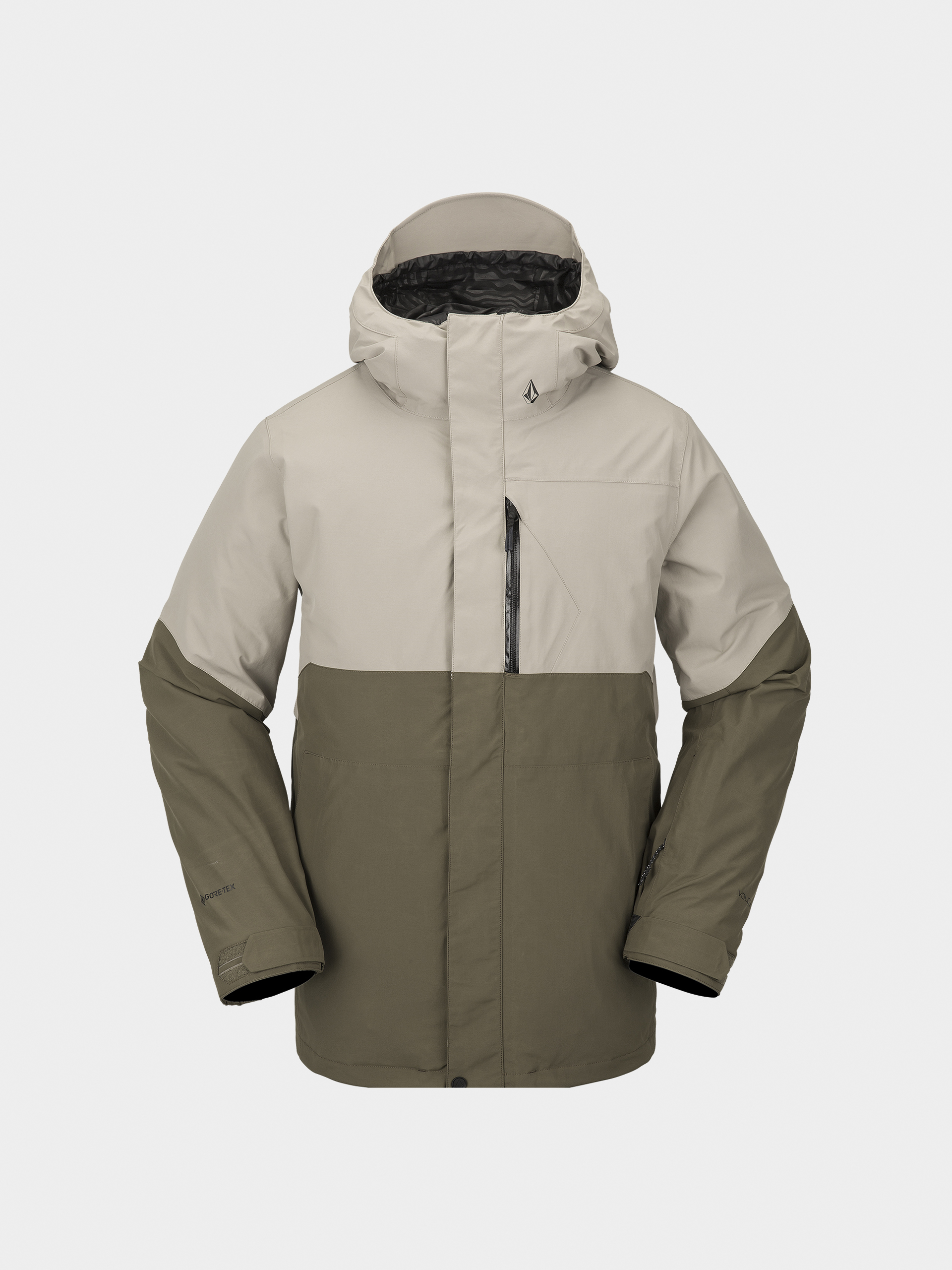 Férfi Volcom L Ins Gore Tex Snowboard dzseki (dark khaki)