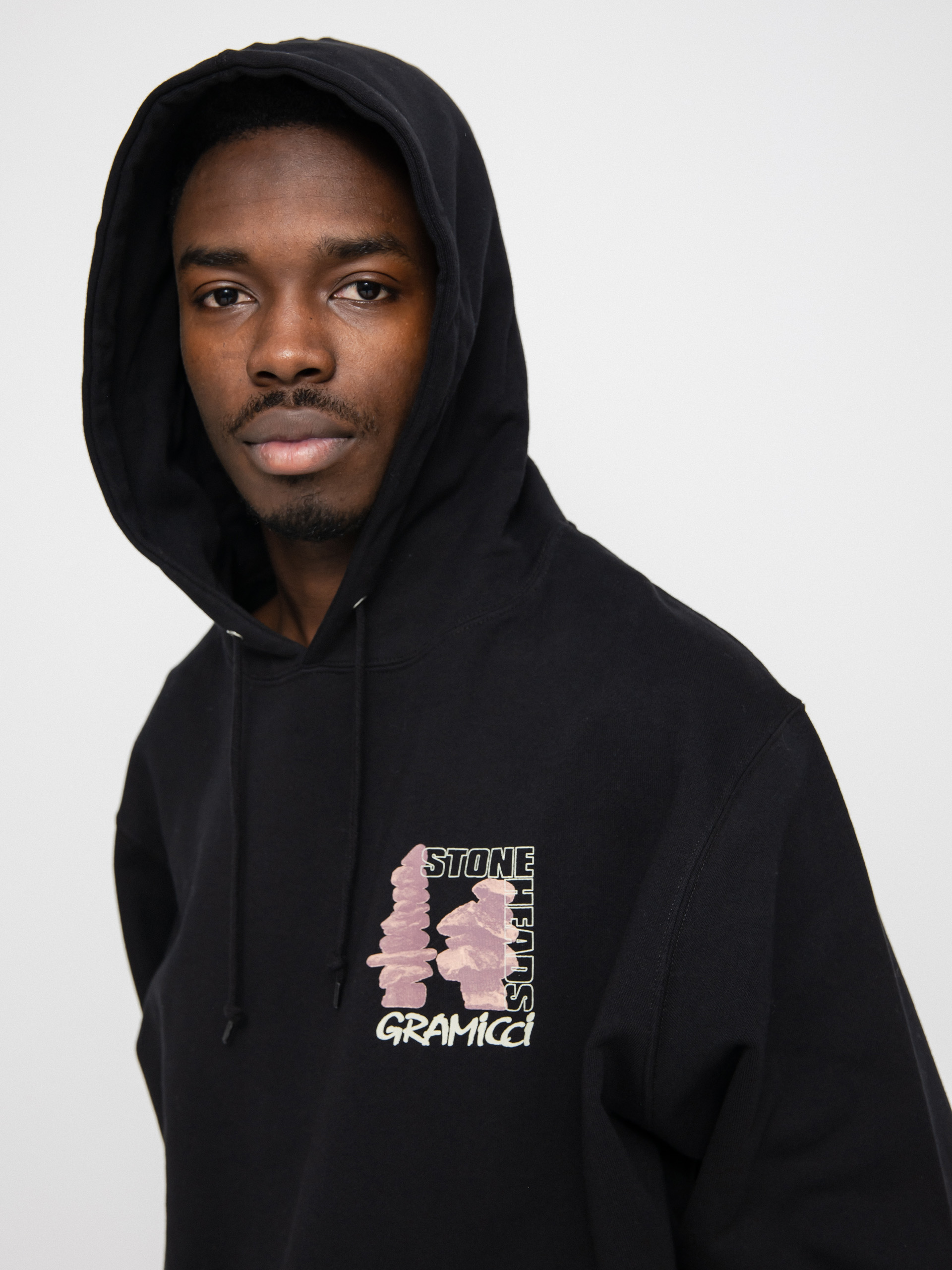 Gramicci Stoneheads HD Kapucnis pulóver (black)