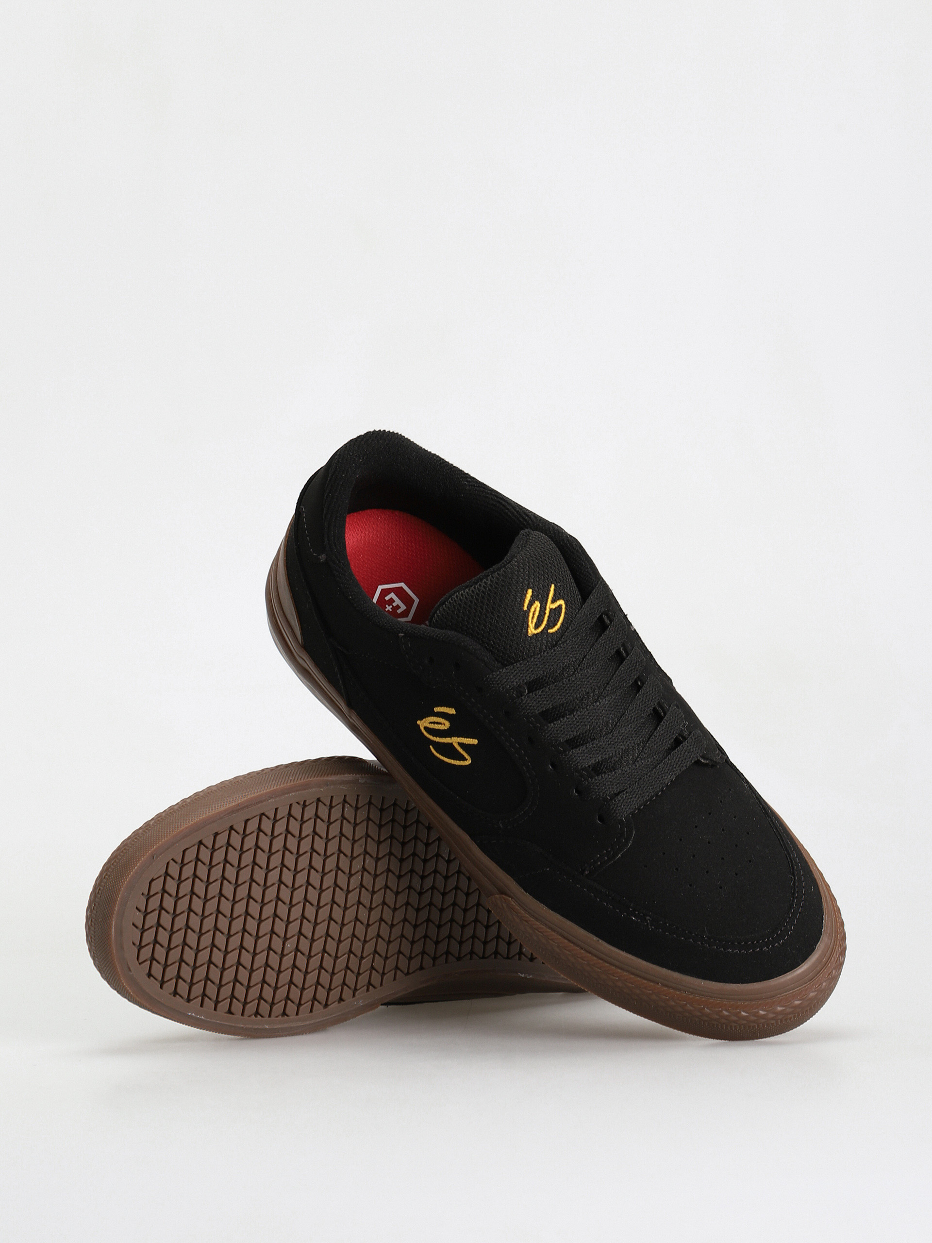eS Caspian Cipők (black/gum)