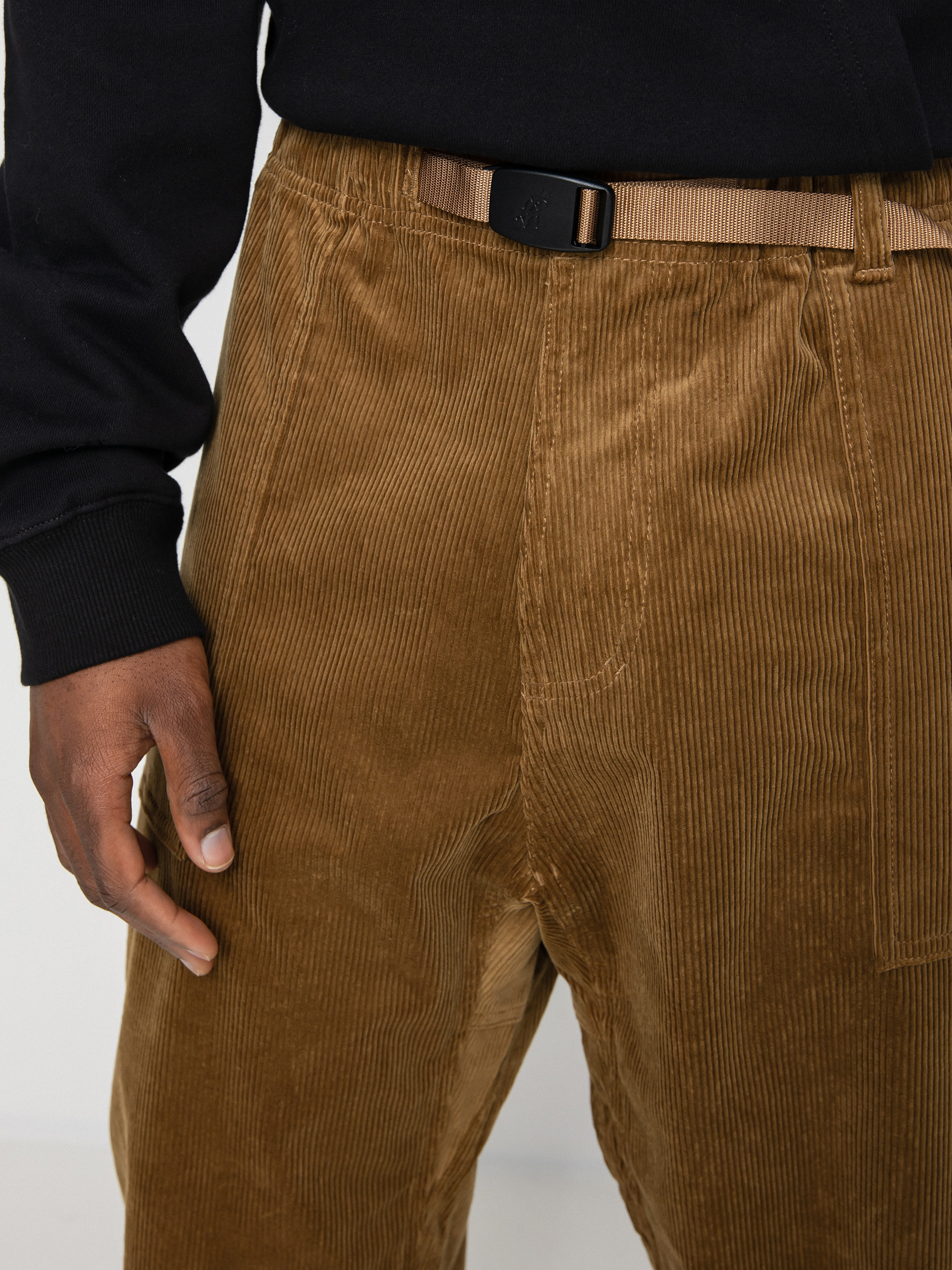Gramicci Corduroy Loose Tapered Kisnadrág (mocha beige)