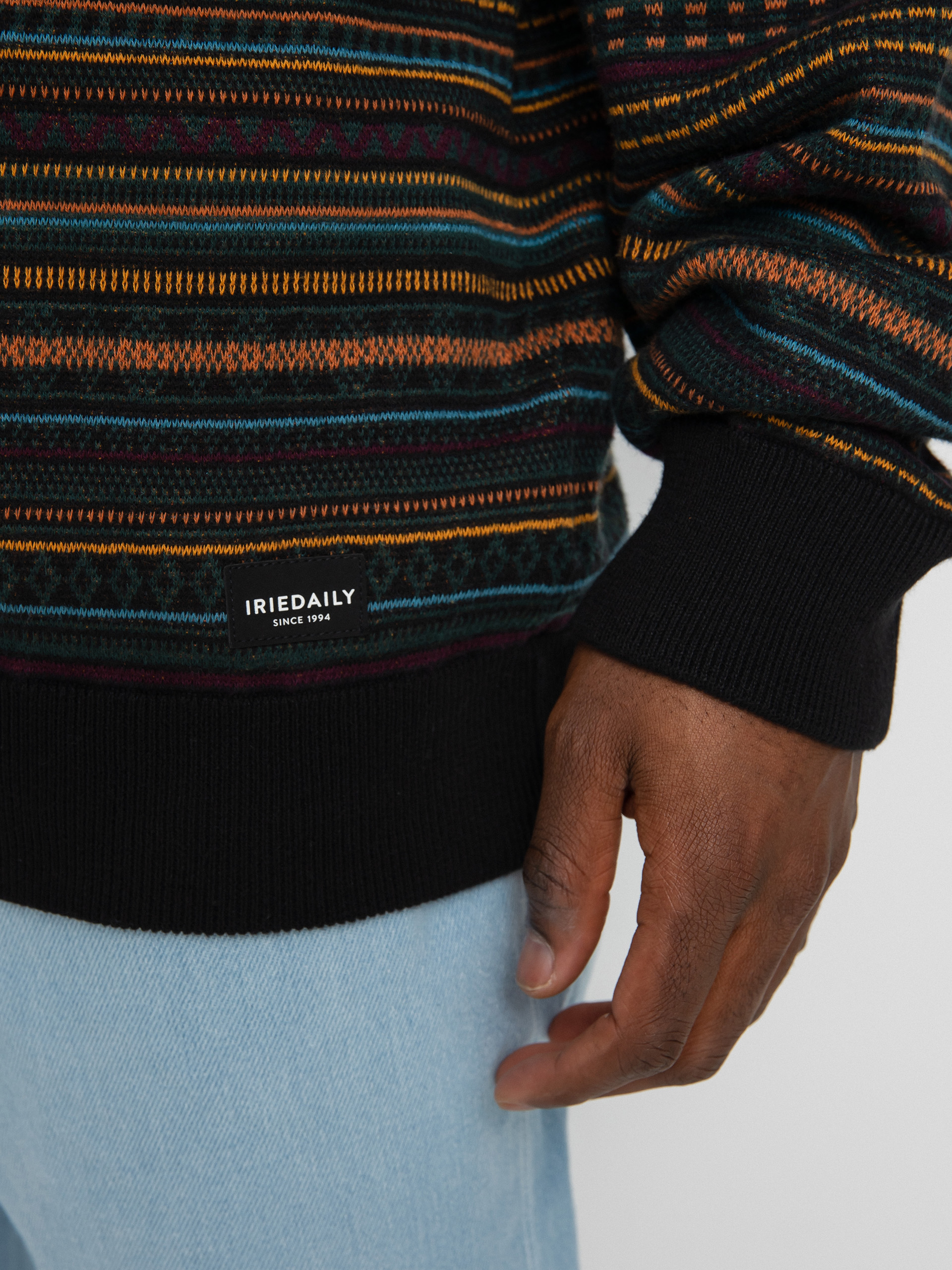 Iriedaily Mineo Pulóver (black)