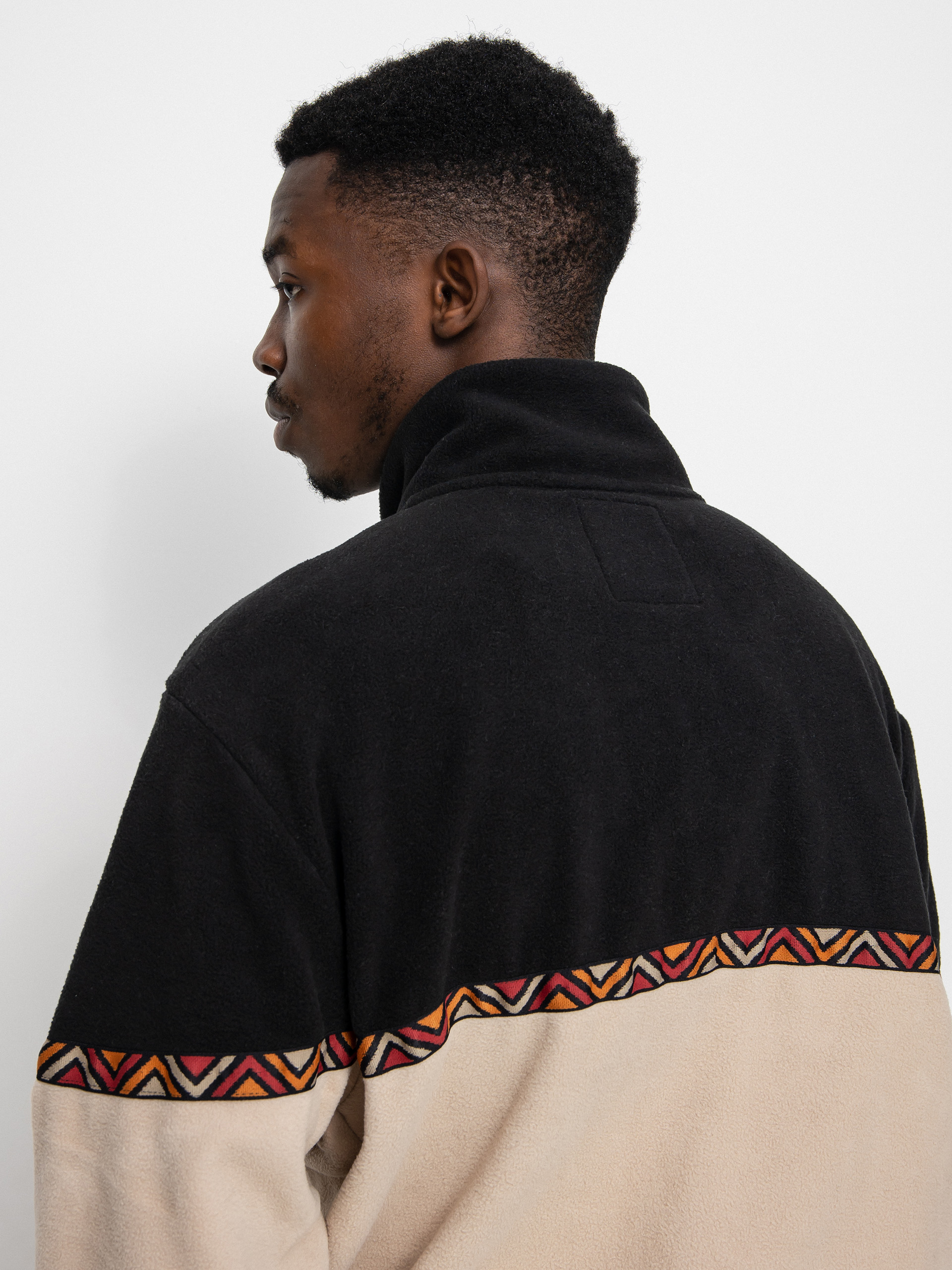 Férfi Iriedaily Monte Noe Troyer Polár pulóver (khaki)