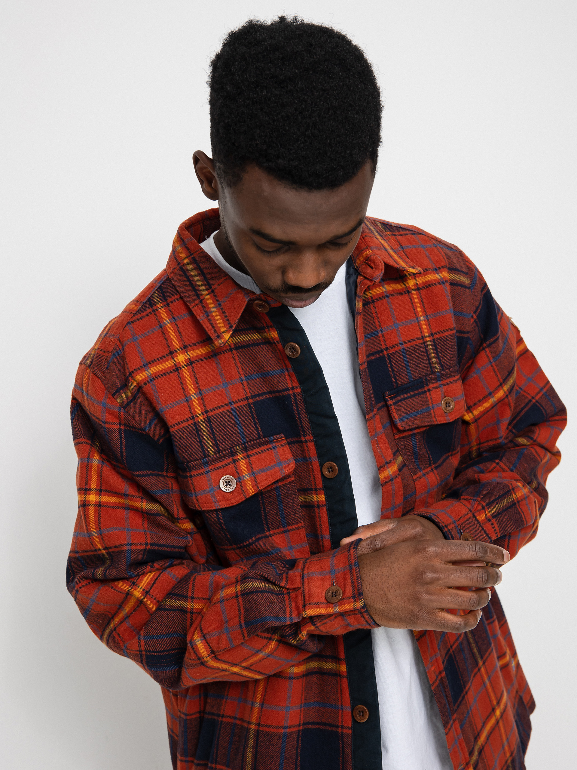 Fjallraven Ovik Lite Padded Ing (autumn leaf/dark navy)