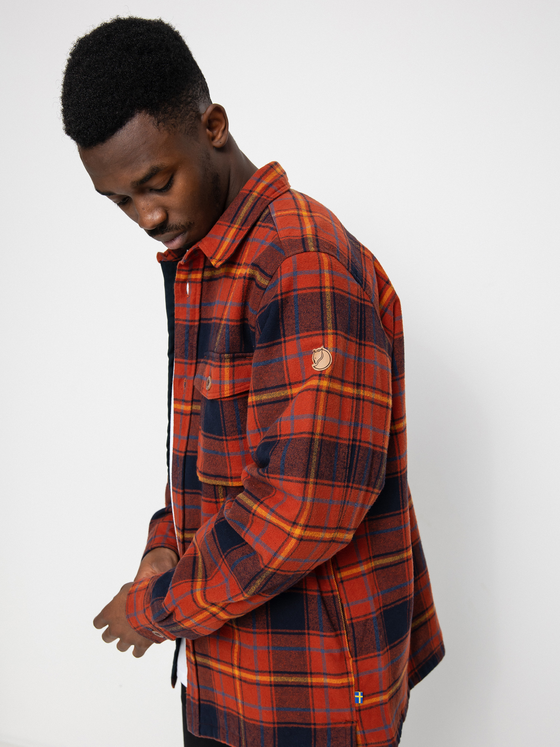 Fjallraven Ovik Lite Padded Ing (autumn leaf/dark navy)