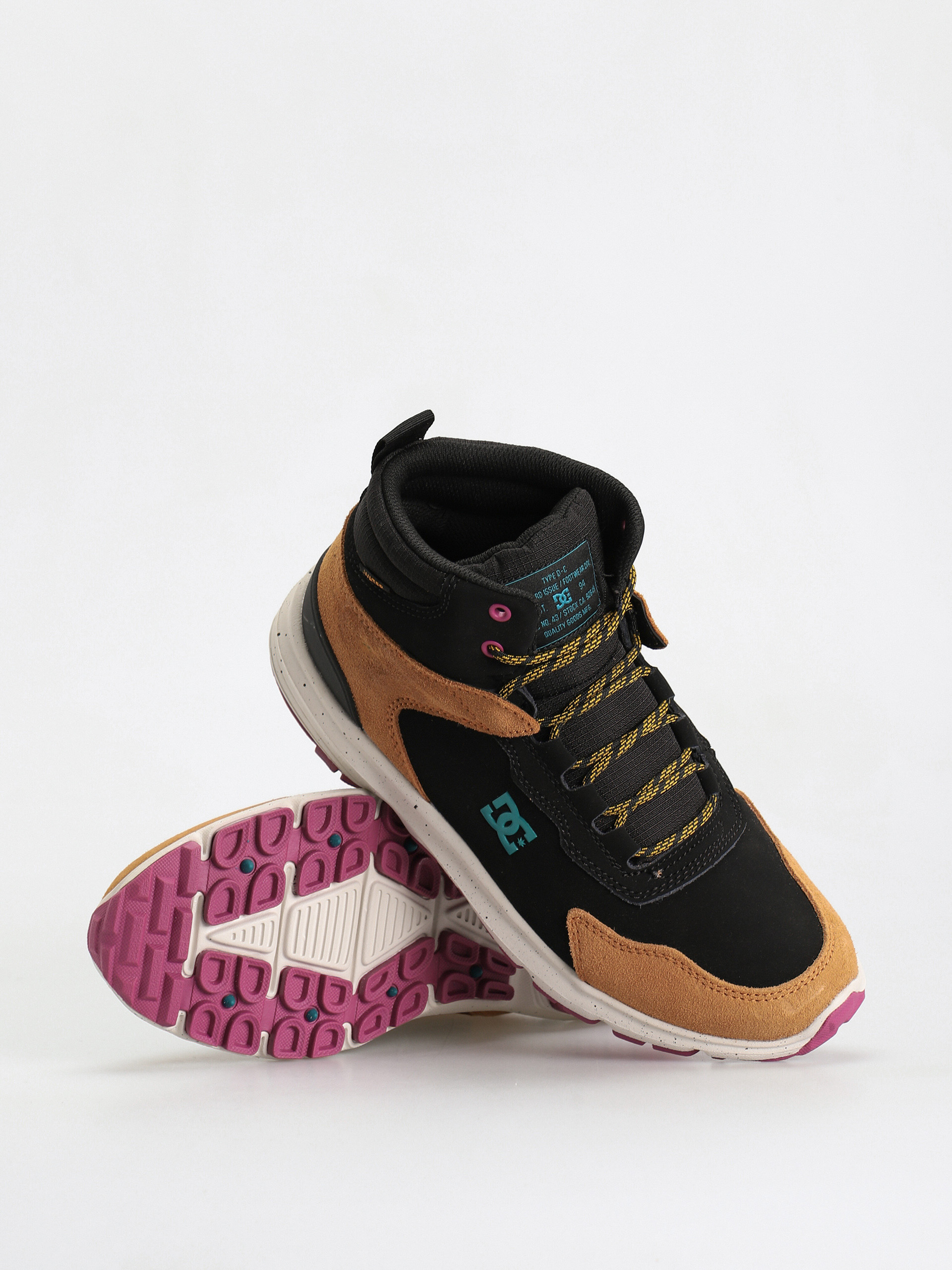 DC Mutiny Wr Cipők (black/brown/green)