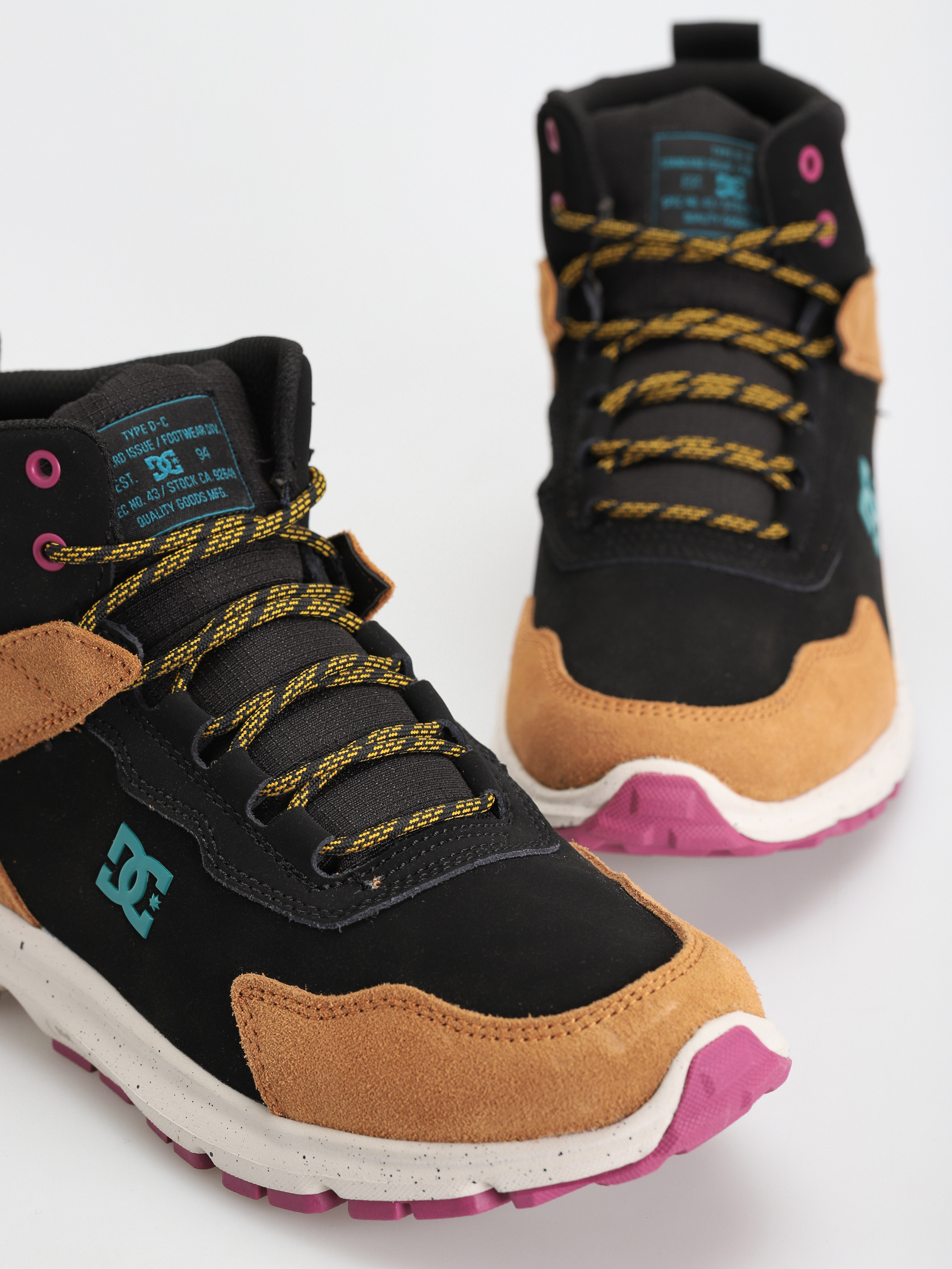 DC Mutiny Wr Cipők (black/brown/green)