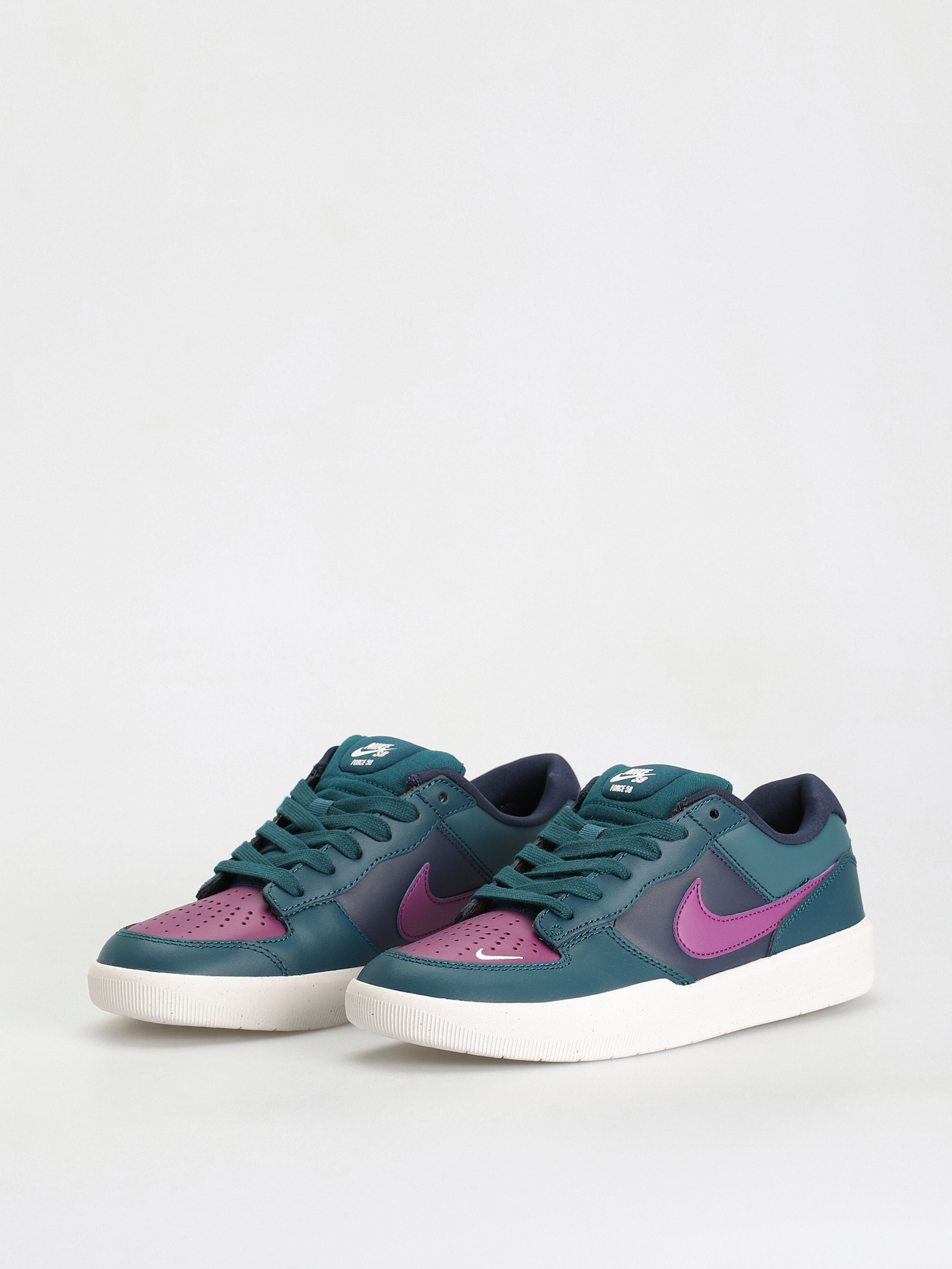 Nike SB Force 58 Premium Cipők (obsidian/viotech midnight turq phantom)