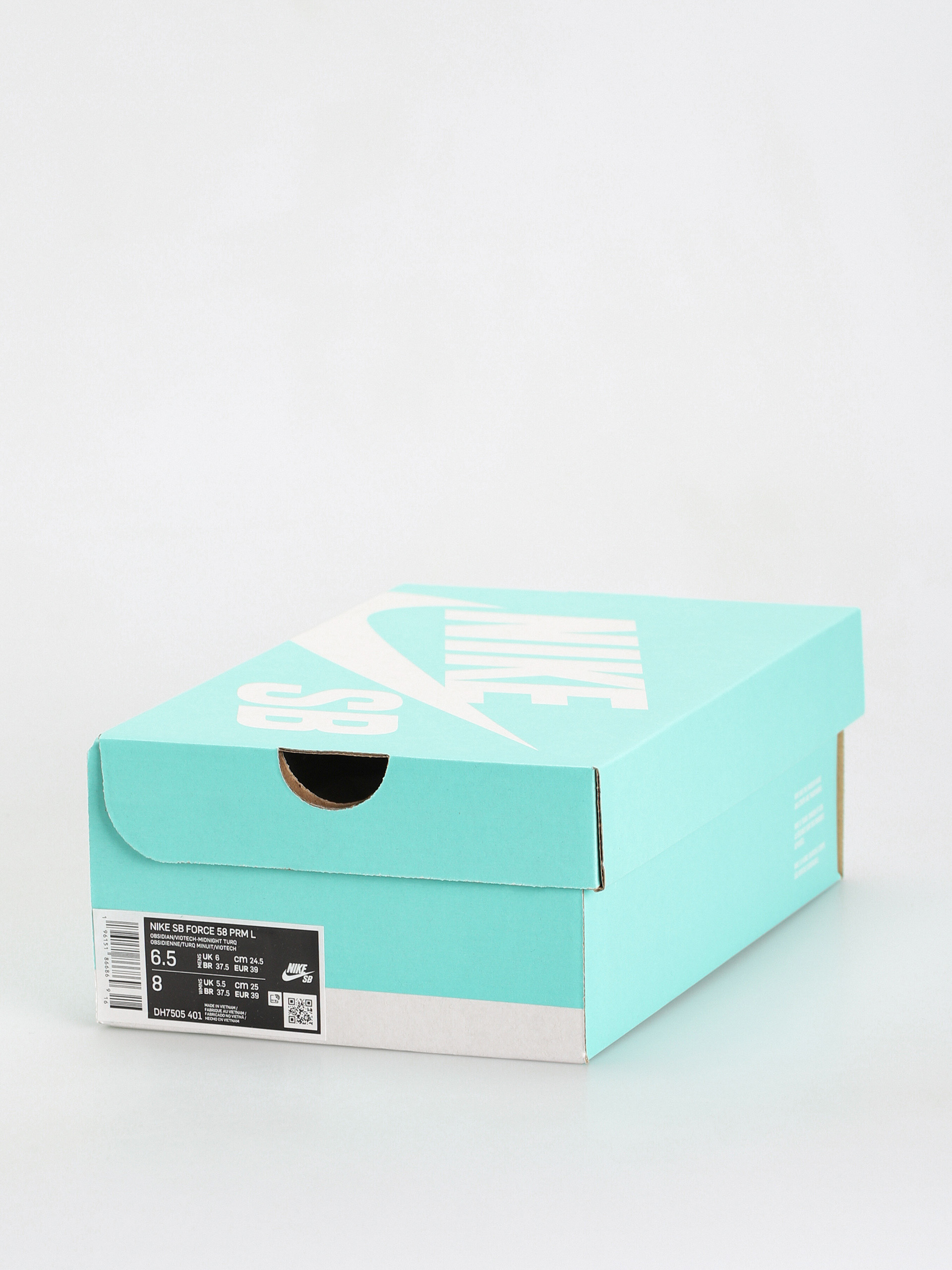 Nike SB Force 58 Premium Cipők (obsidian/viotech midnight turq phantom)