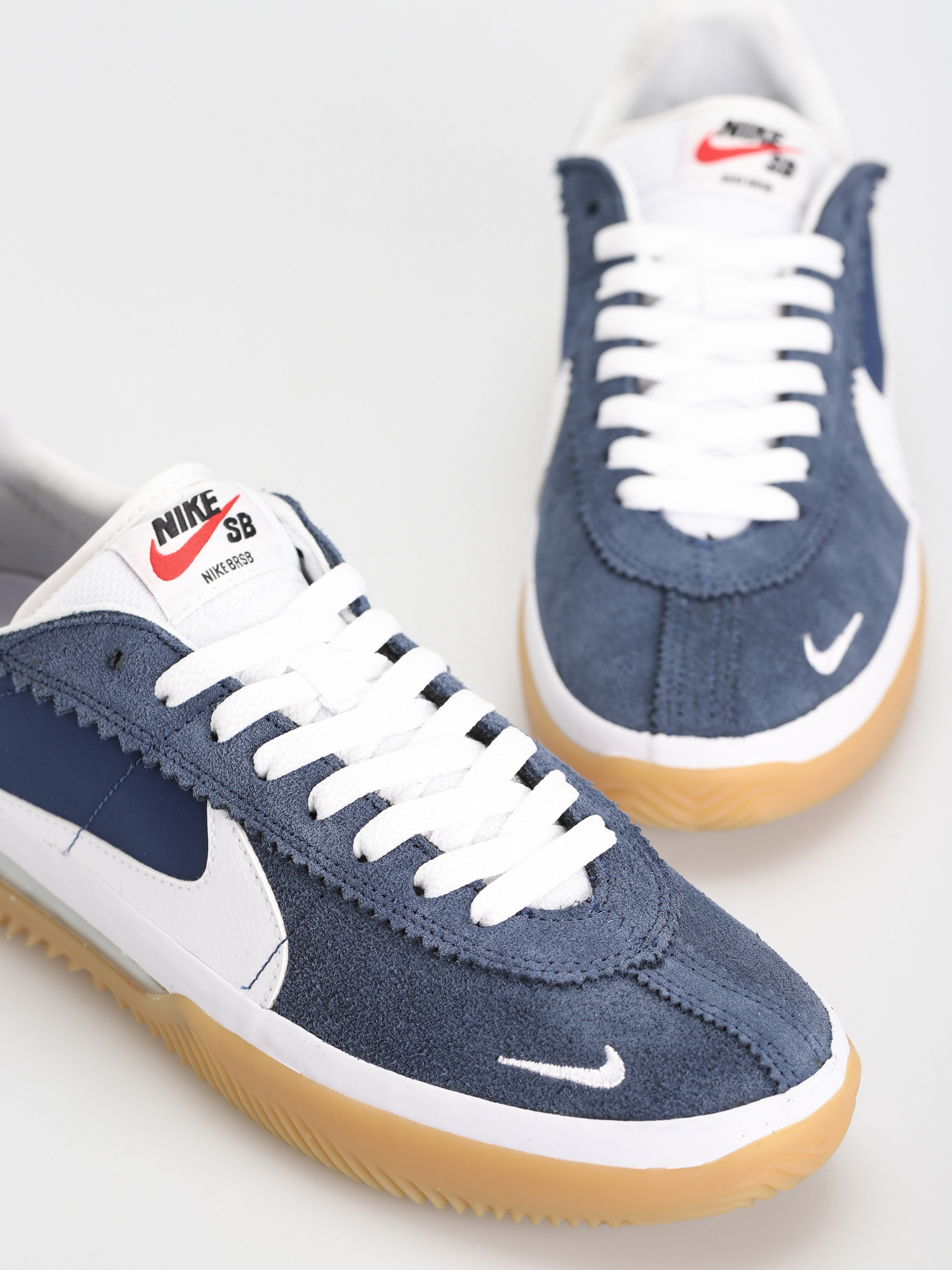 Nike SB Brsb Eco Cipők (navy/white navy university red)
