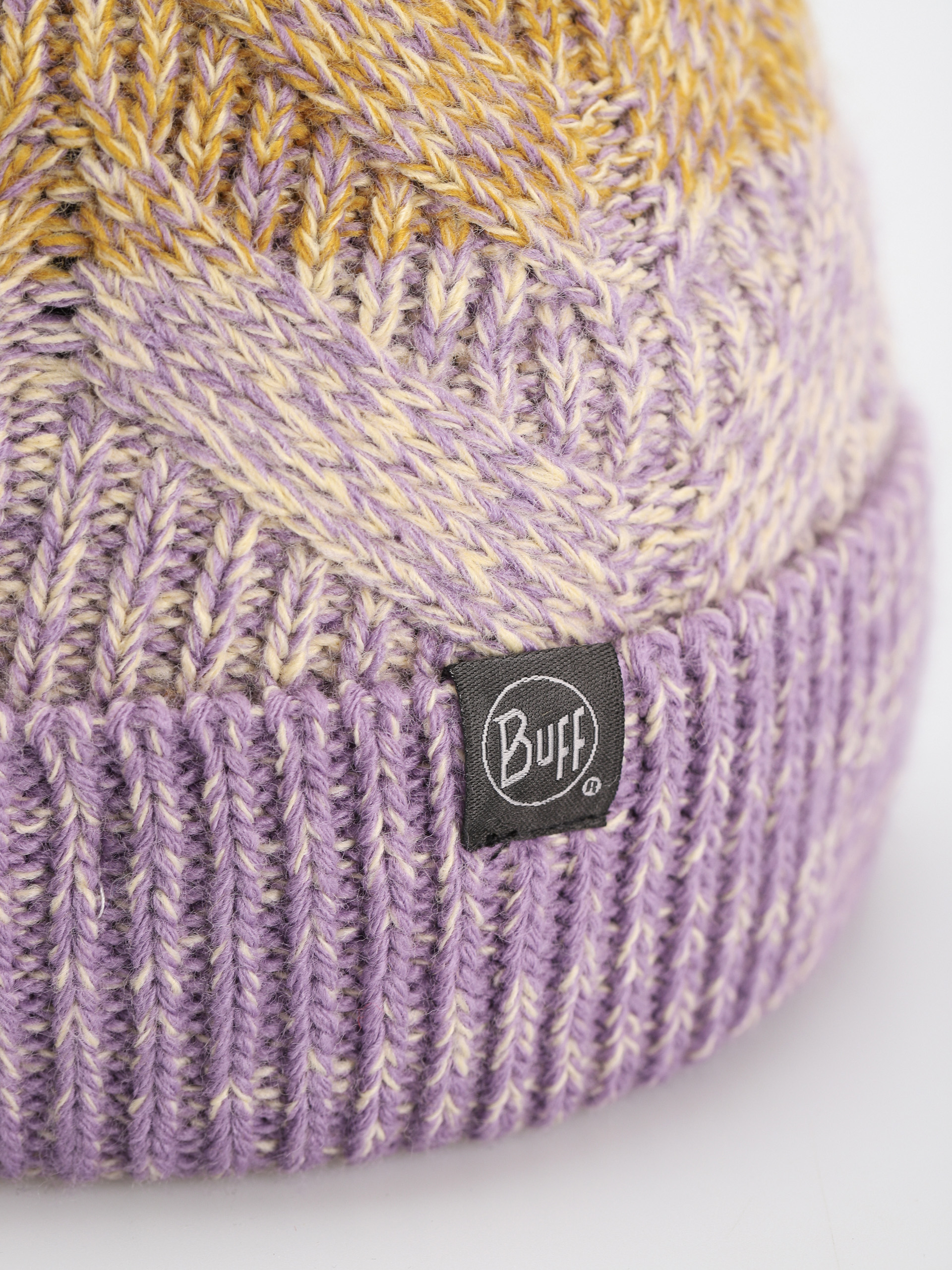 Buff Knitted Sapka (masha lavender)