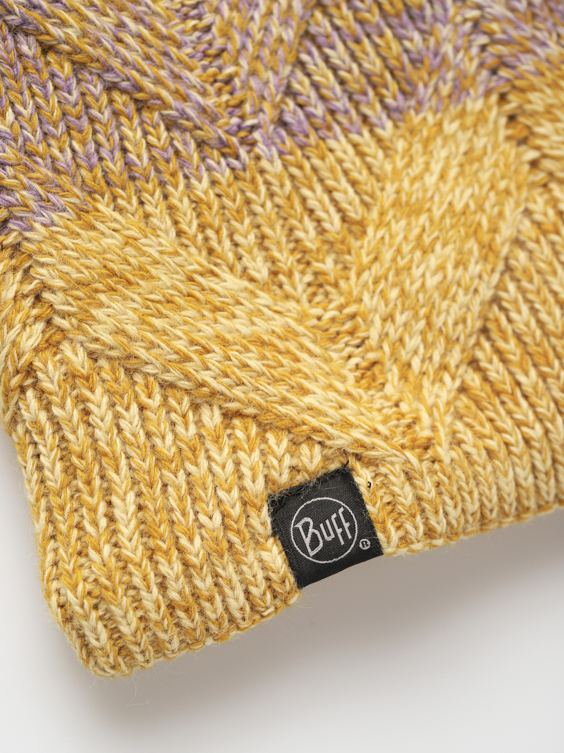 Buff Lifestyle Knitted Fleece Kendő (masha lavender)