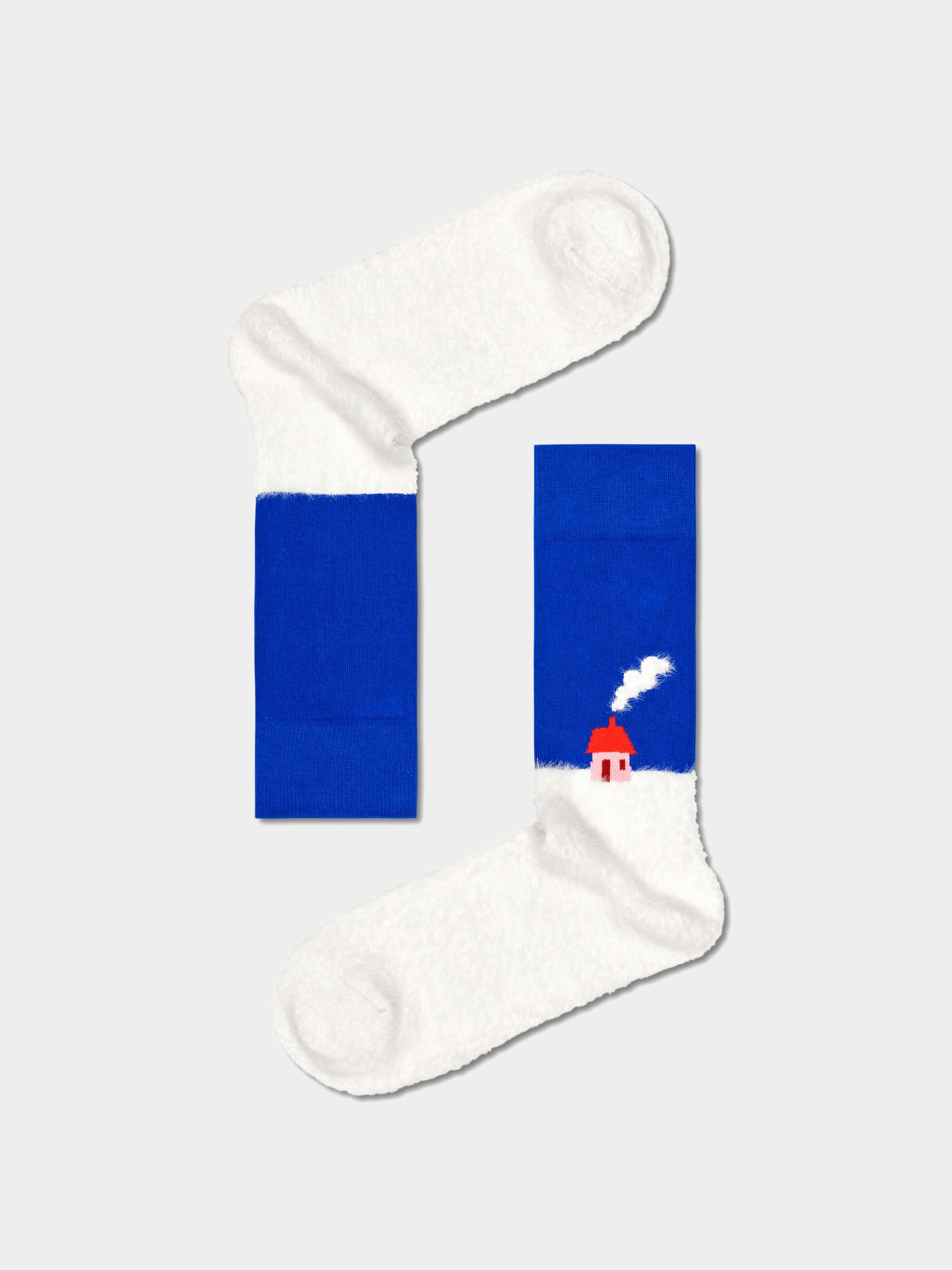 Happy Socks Welcome Home Zokni (white/blue)