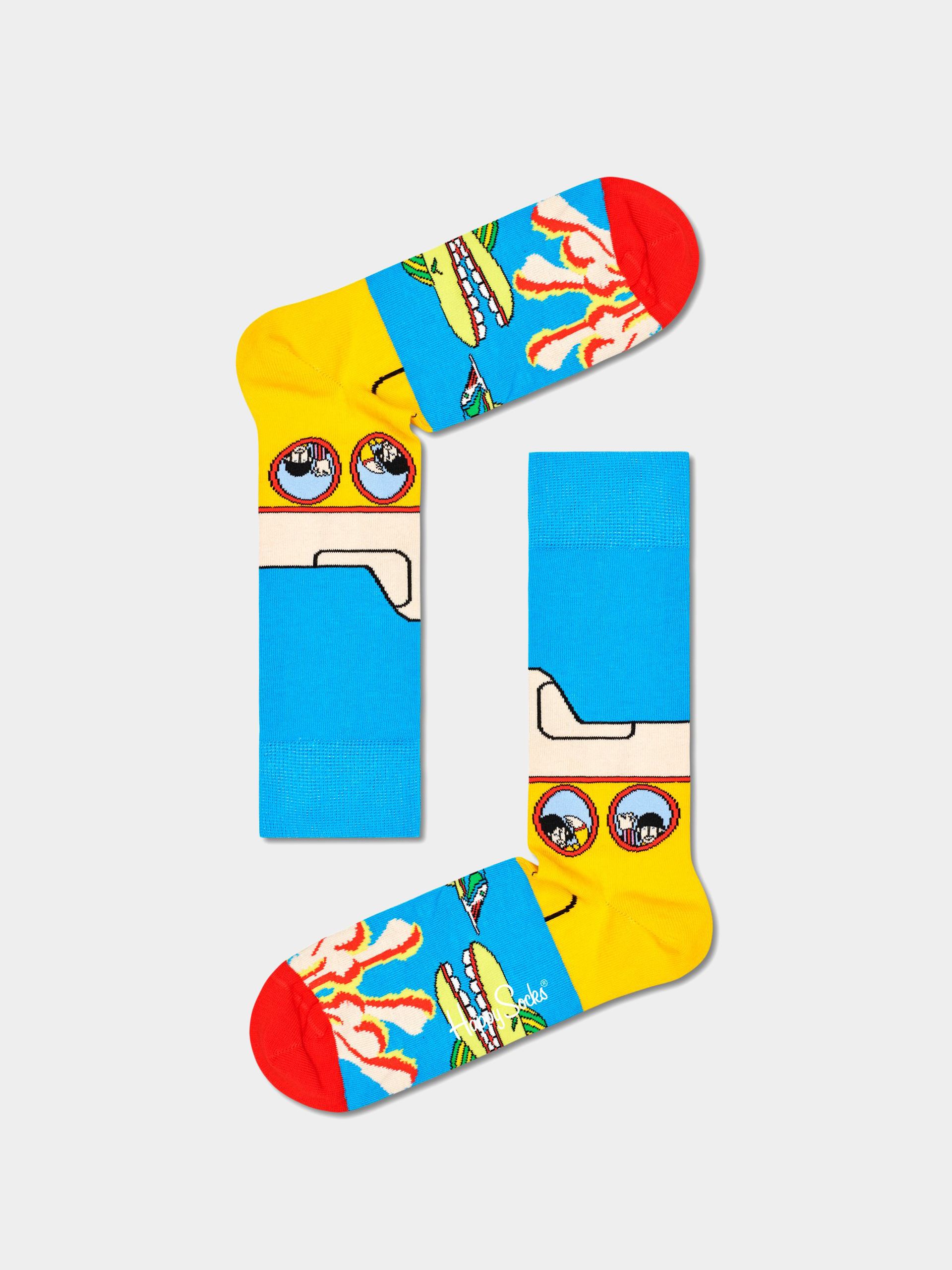 Happy Socks The Beatles Yellow Submarine Zokni (blue/yellow)