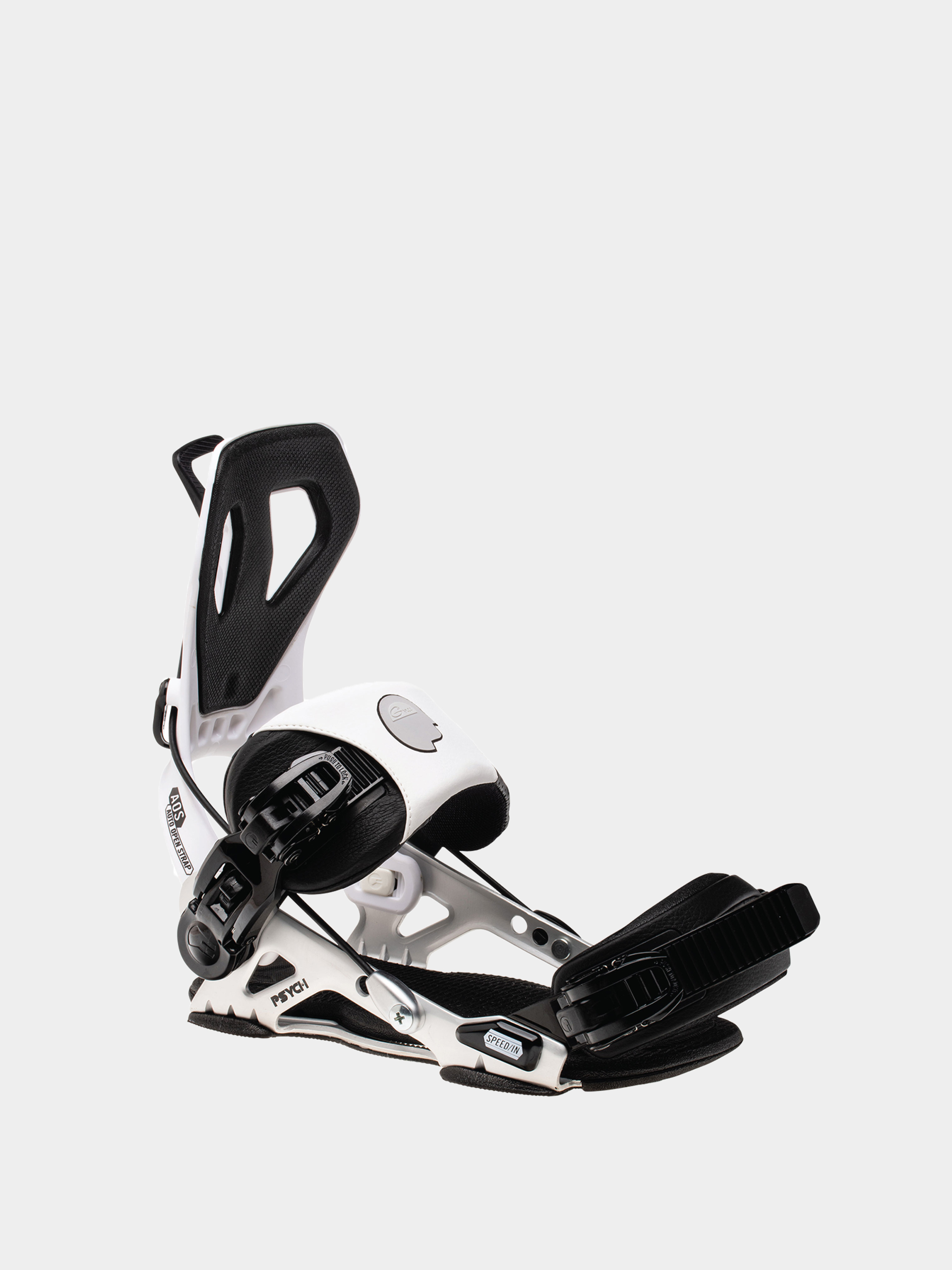 Férfi Gnu Psych Snowboard kötés (white)
