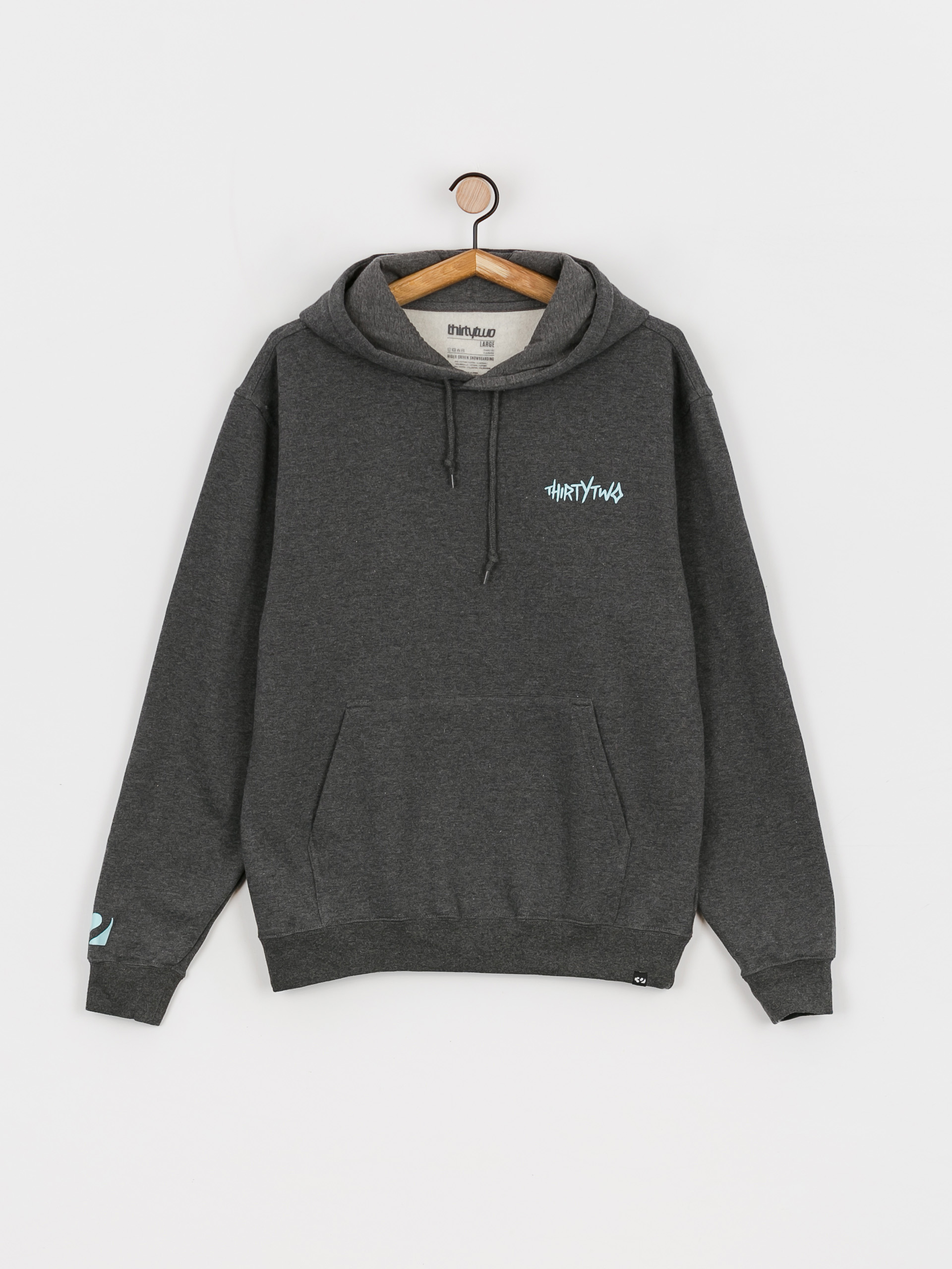 Férfi ThirtyTwo Rp Art HD Thermo pulóver (charcoal heather)