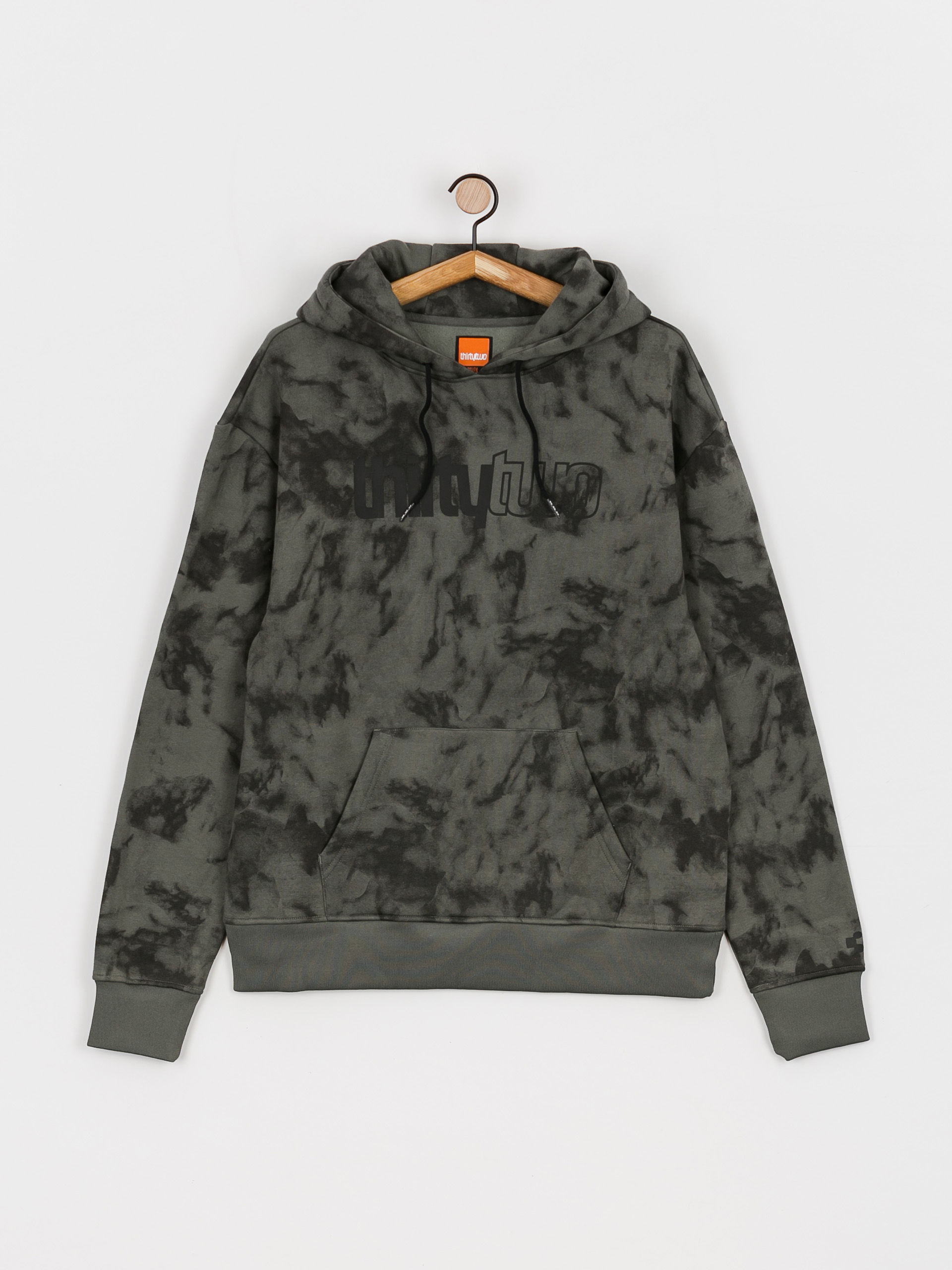 Férfi ThirtyTwo Double Tech HD Thermo pulóver (black/charcoal)