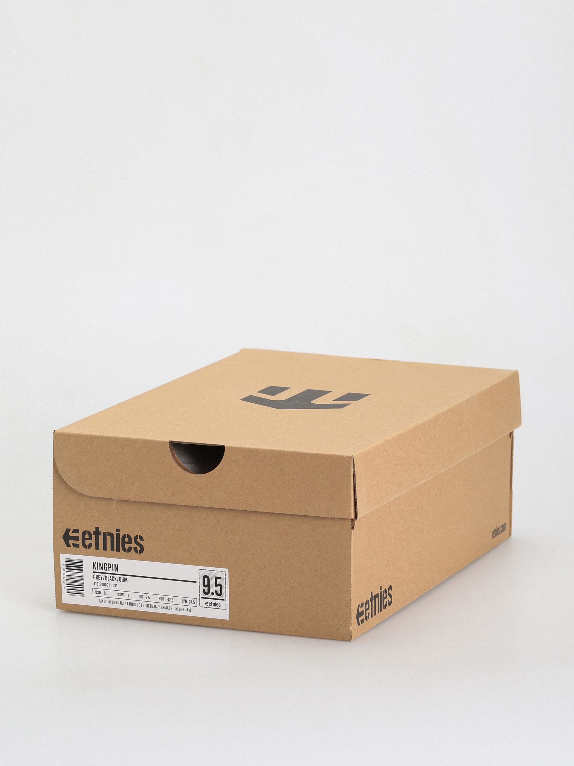 Etnies Kingpin Cipők (grey/black/gum)