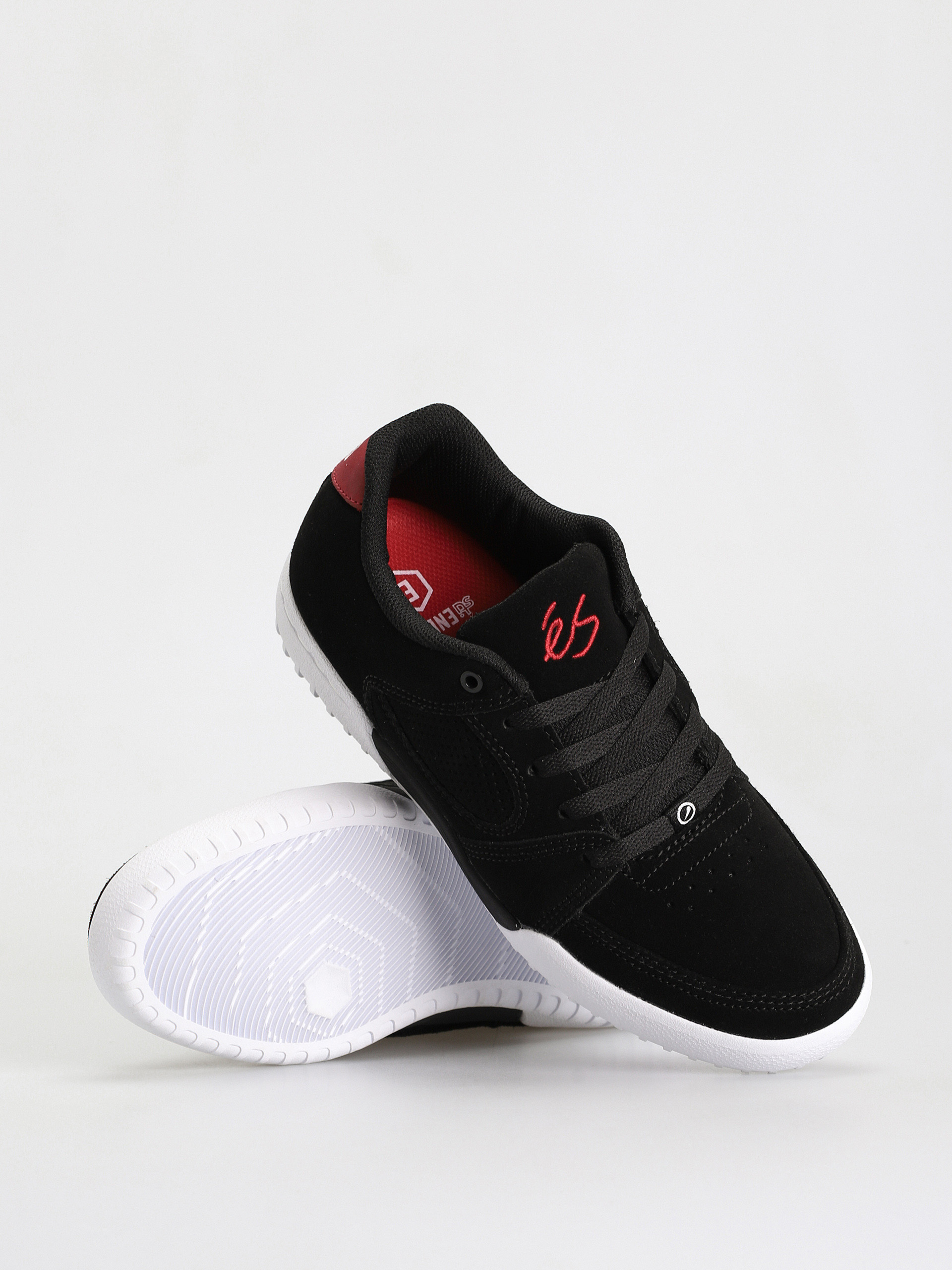 eS Accel Slim X Quattro Cipők (black/white/red)