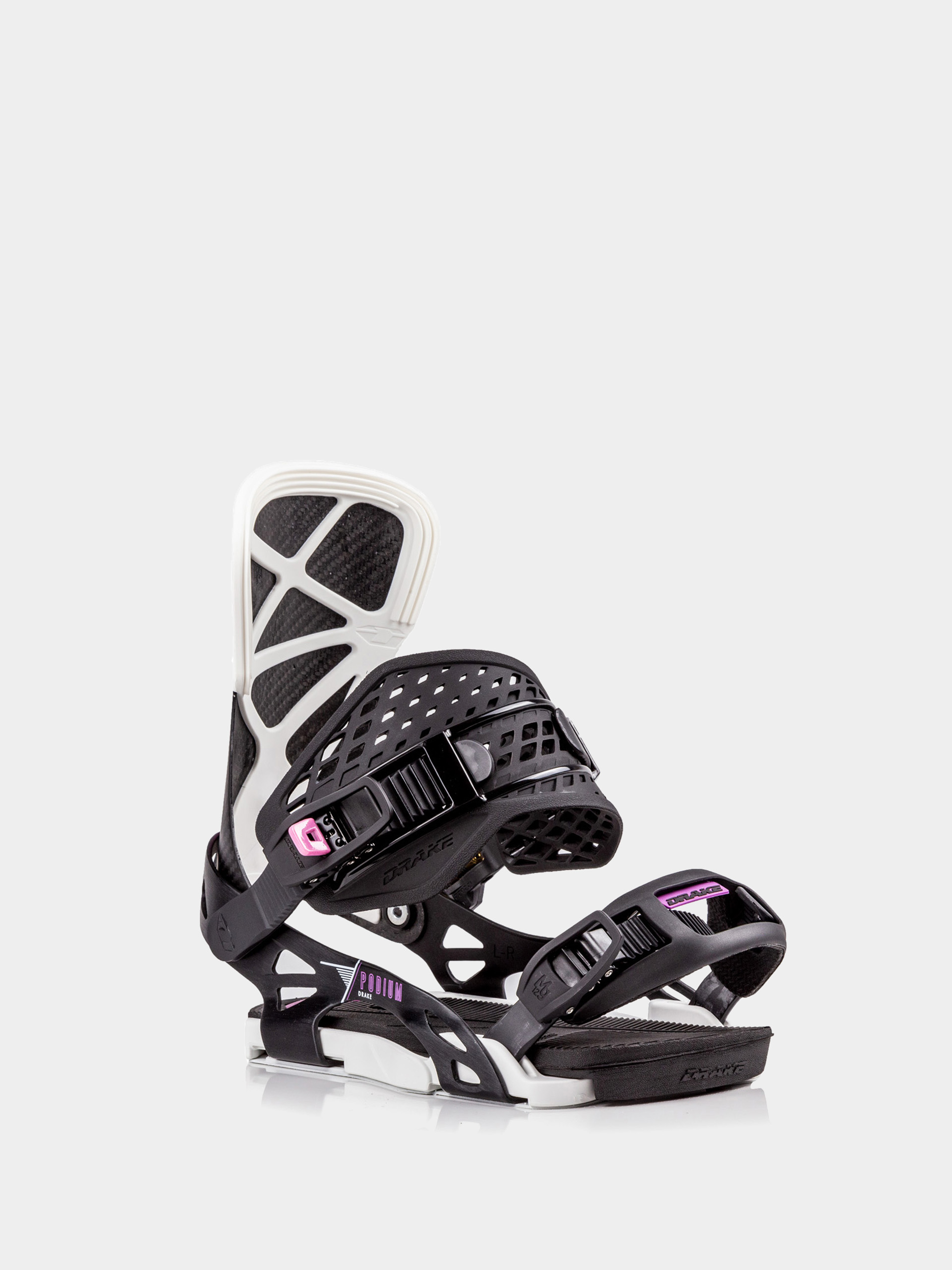 Férfi Drake Podium Ff Snowboard kötés (black/white)
