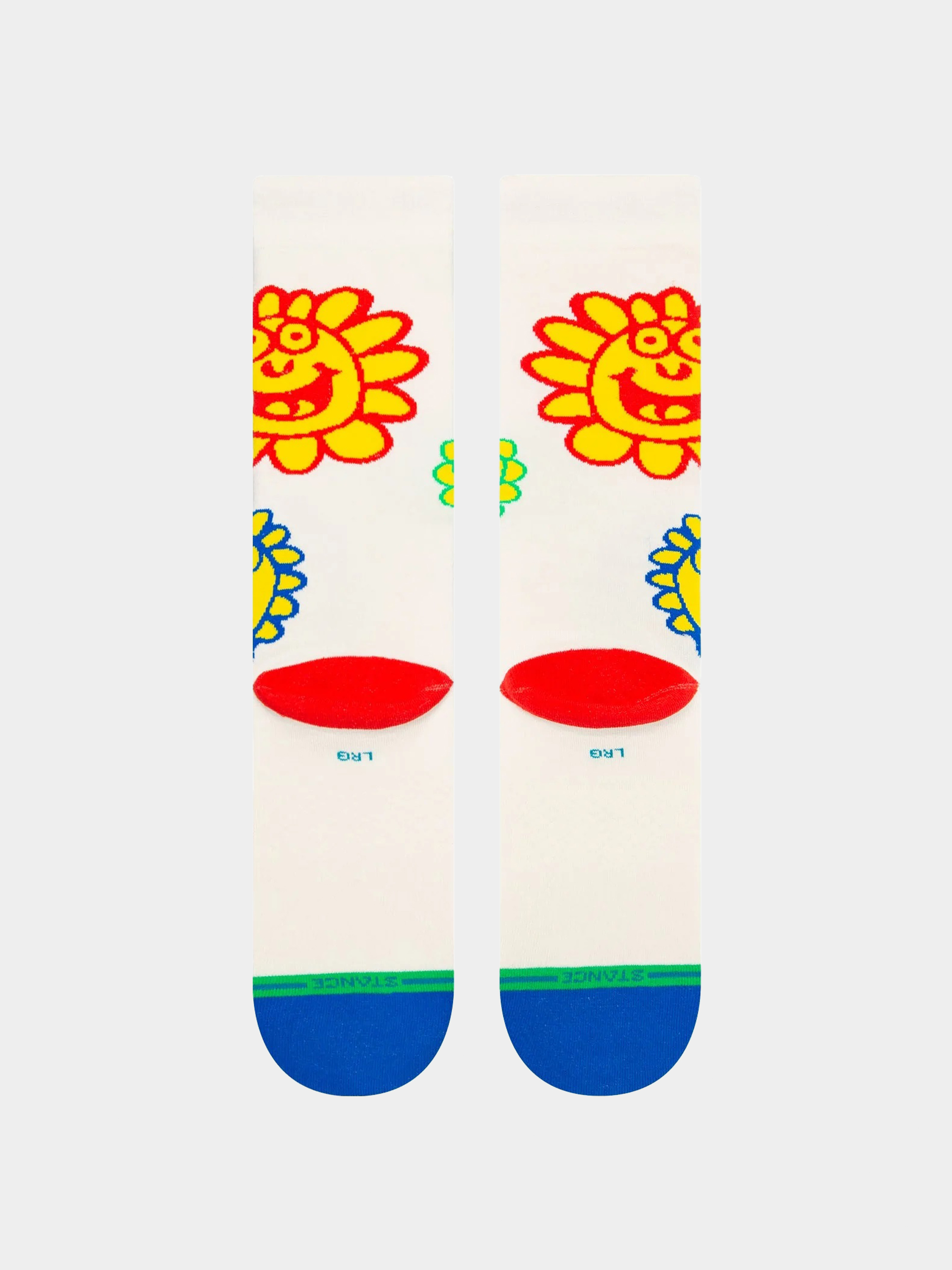 Stance Happy Fields Zokni (off white)