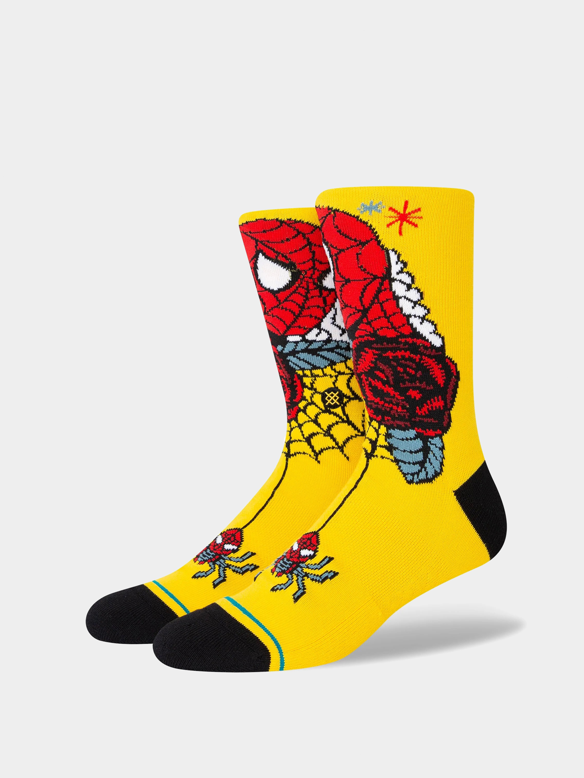 Stance Spidey Szn Zokni (yellow)