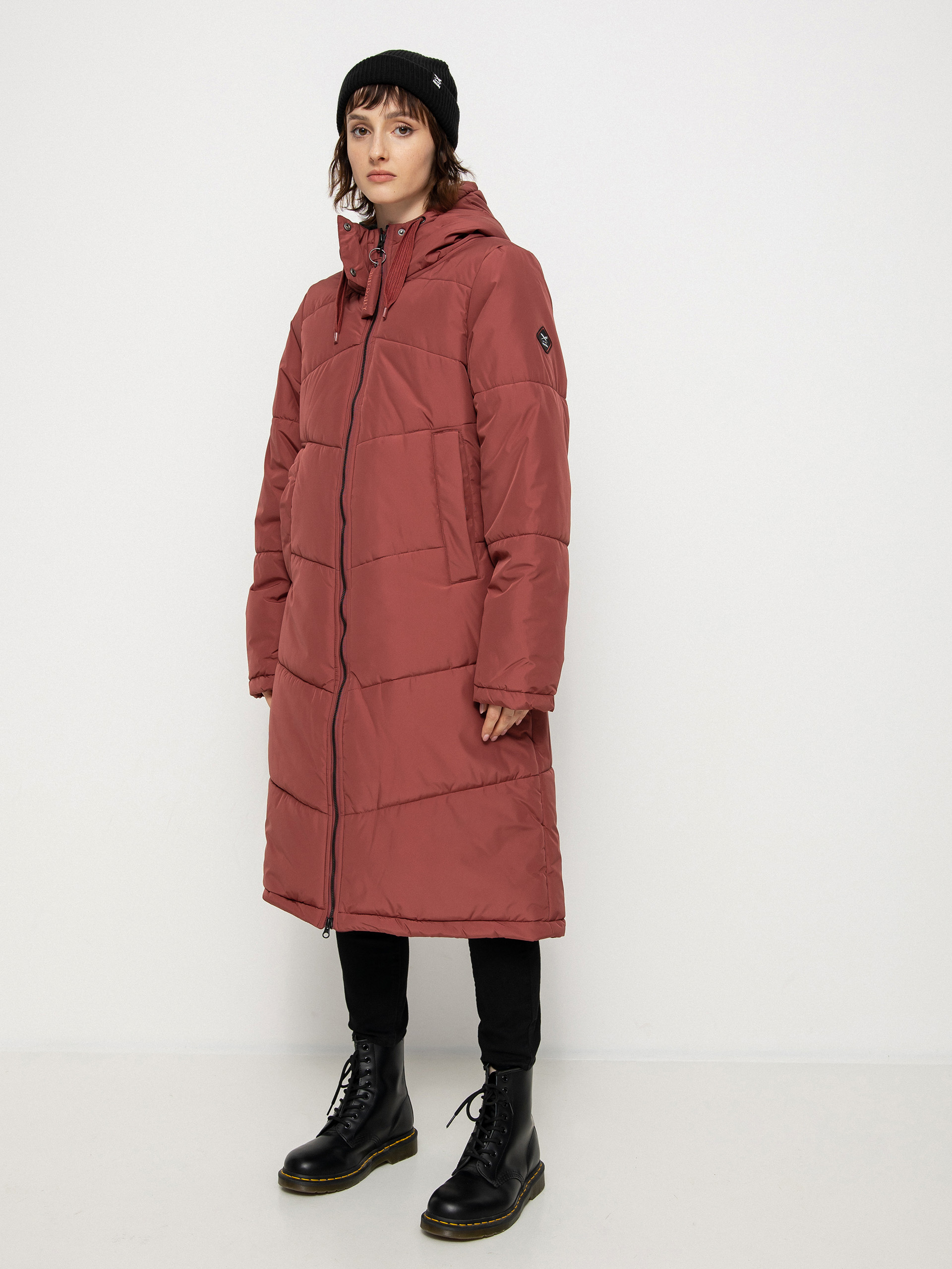 Iriedaily Paddie Coat Kabát Wmn (earth red)