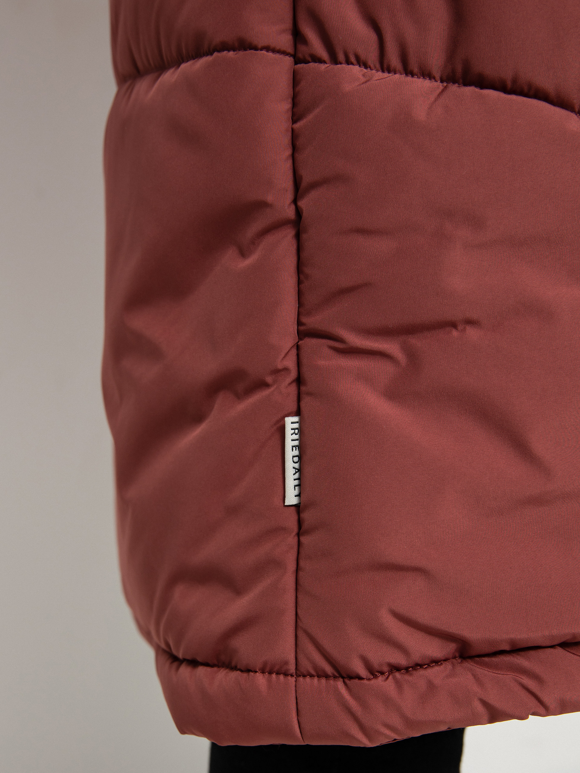 Iriedaily Paddie Coat Kabát Wmn (earth red)