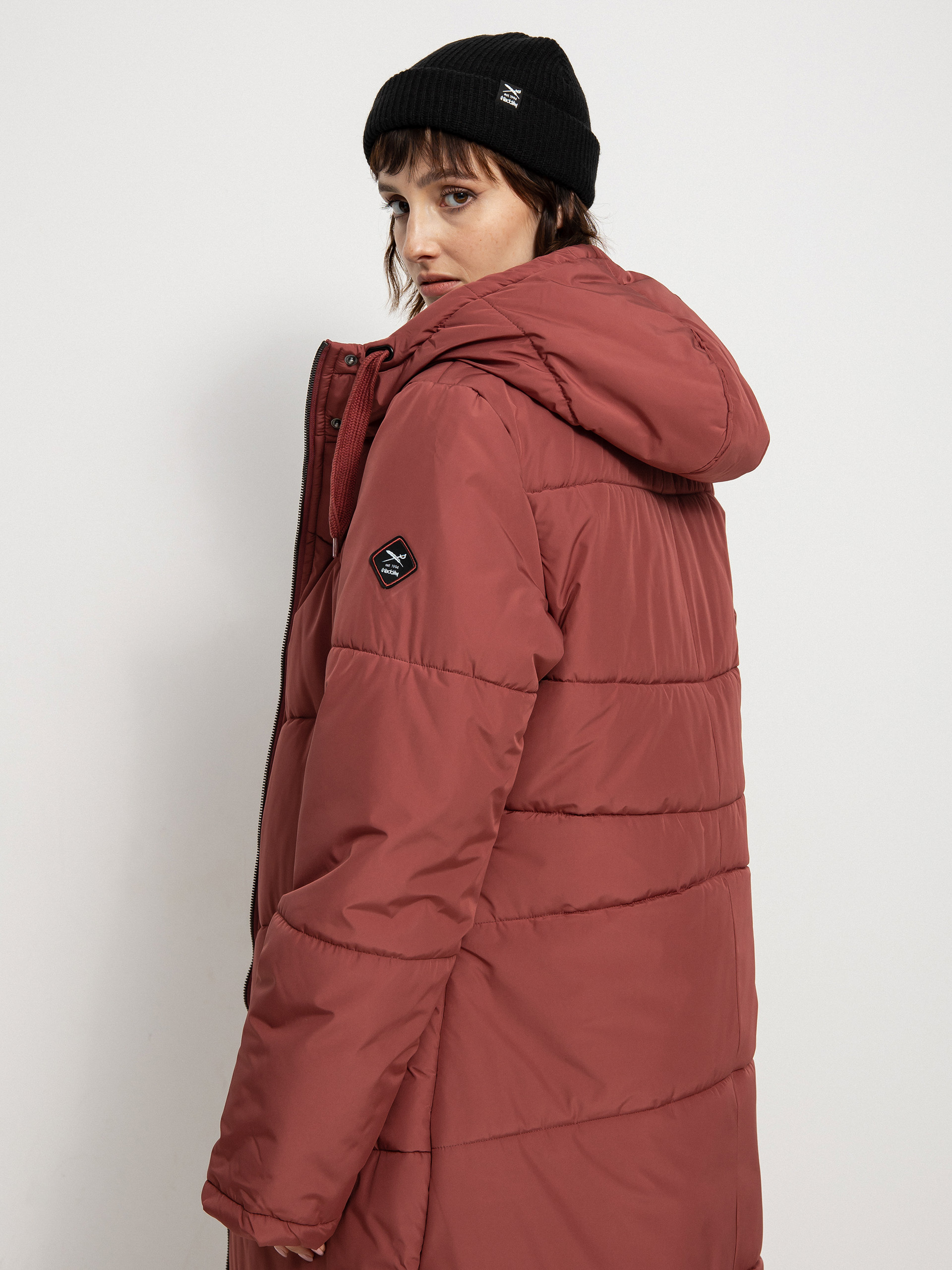 Iriedaily Paddie Coat Kabát Wmn (earth red)