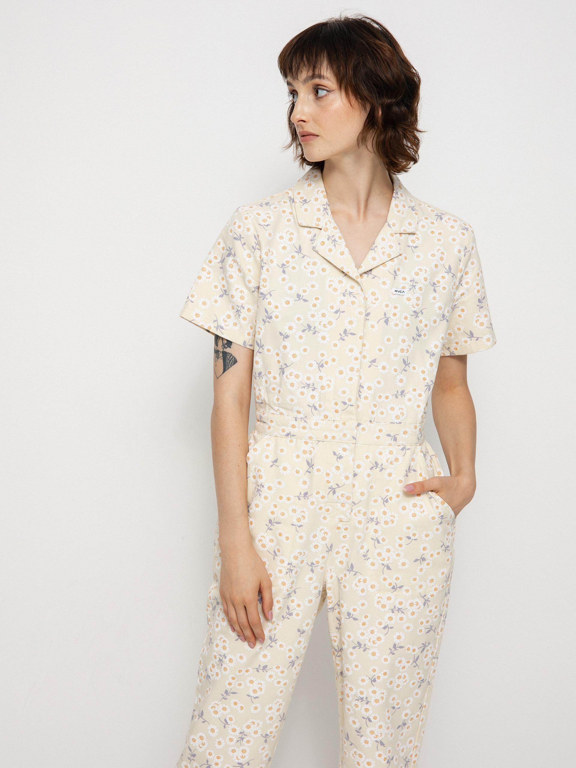 Női RVCA Nightshift Jumpsuit Teniszruha (afterglow)
