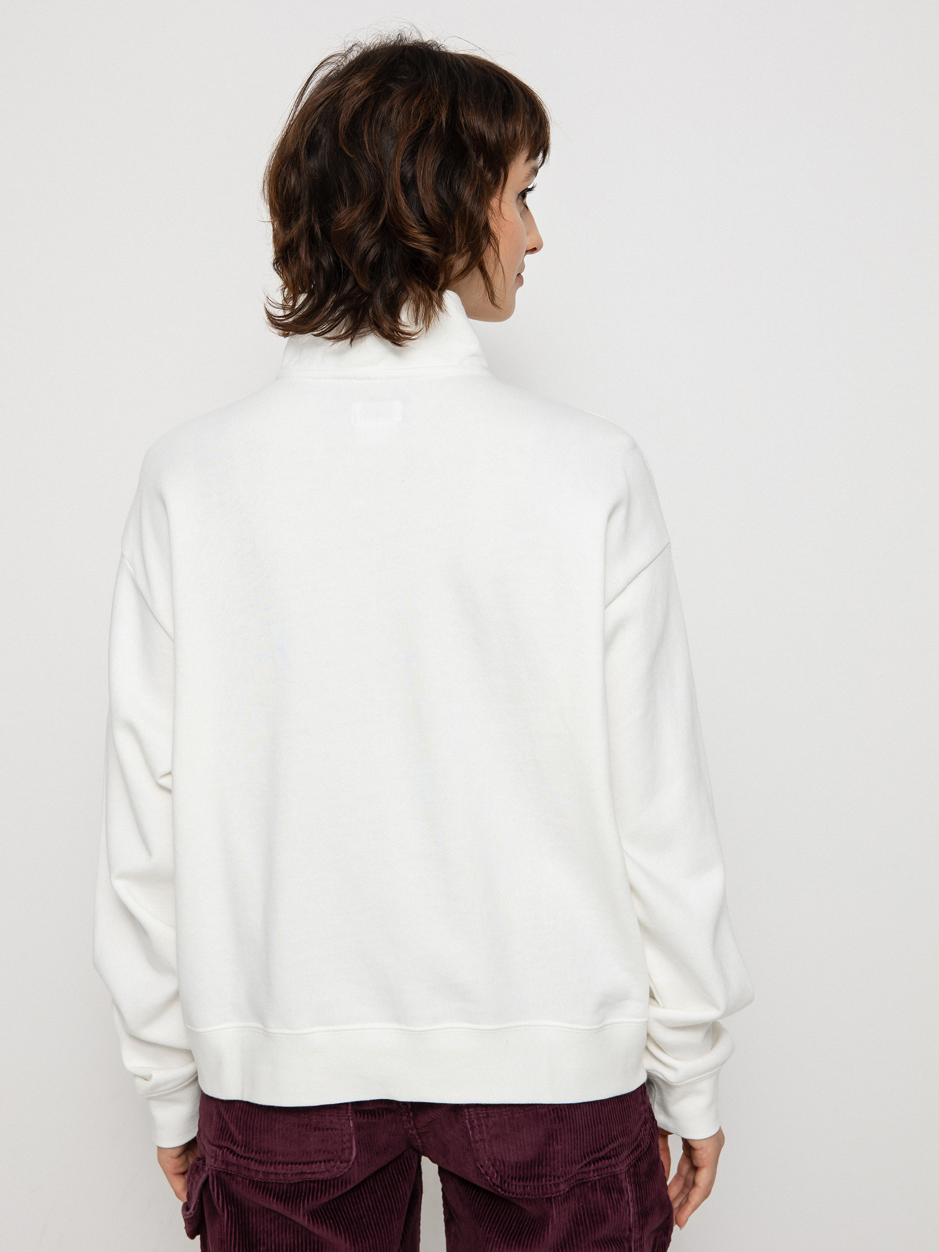 RVCA Arched HD Kapucnis pulóver Wmn (vintage white)