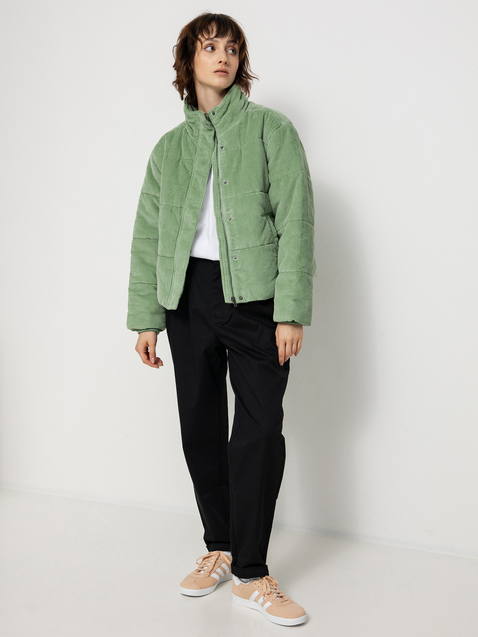 RVCA Eezeh Puffer Dzseki Wmn (basil)