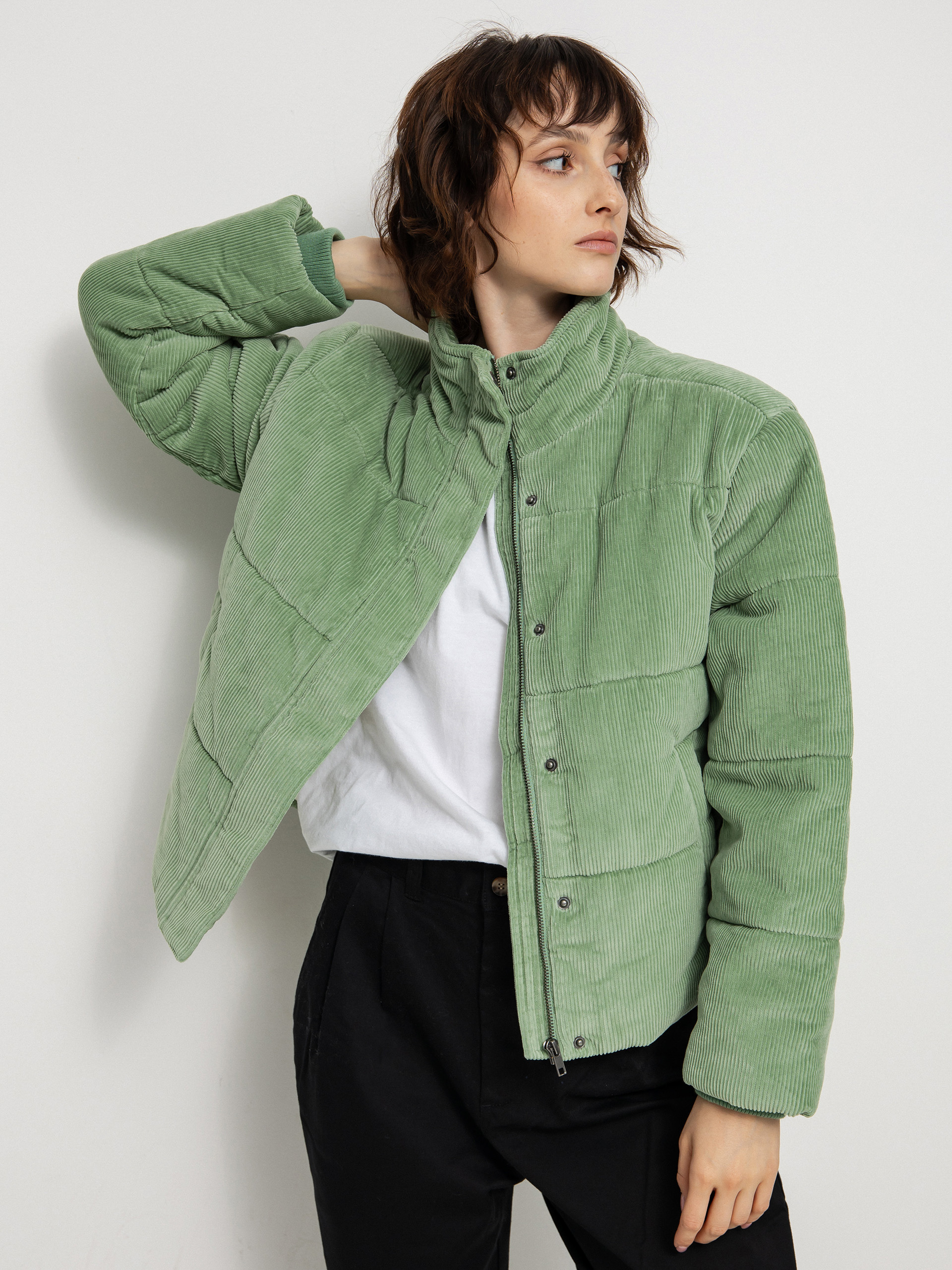 RVCA Eezeh Puffer Dzseki Wmn (basil)