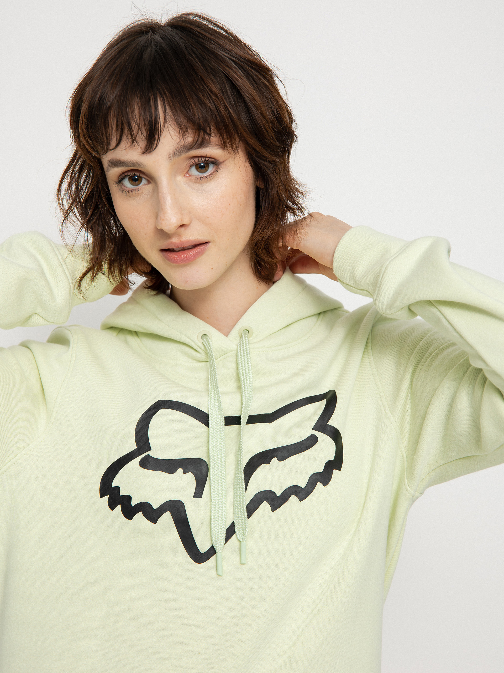 Fox Boundary HD Kapucnis pulóver Wmn (sea spray)