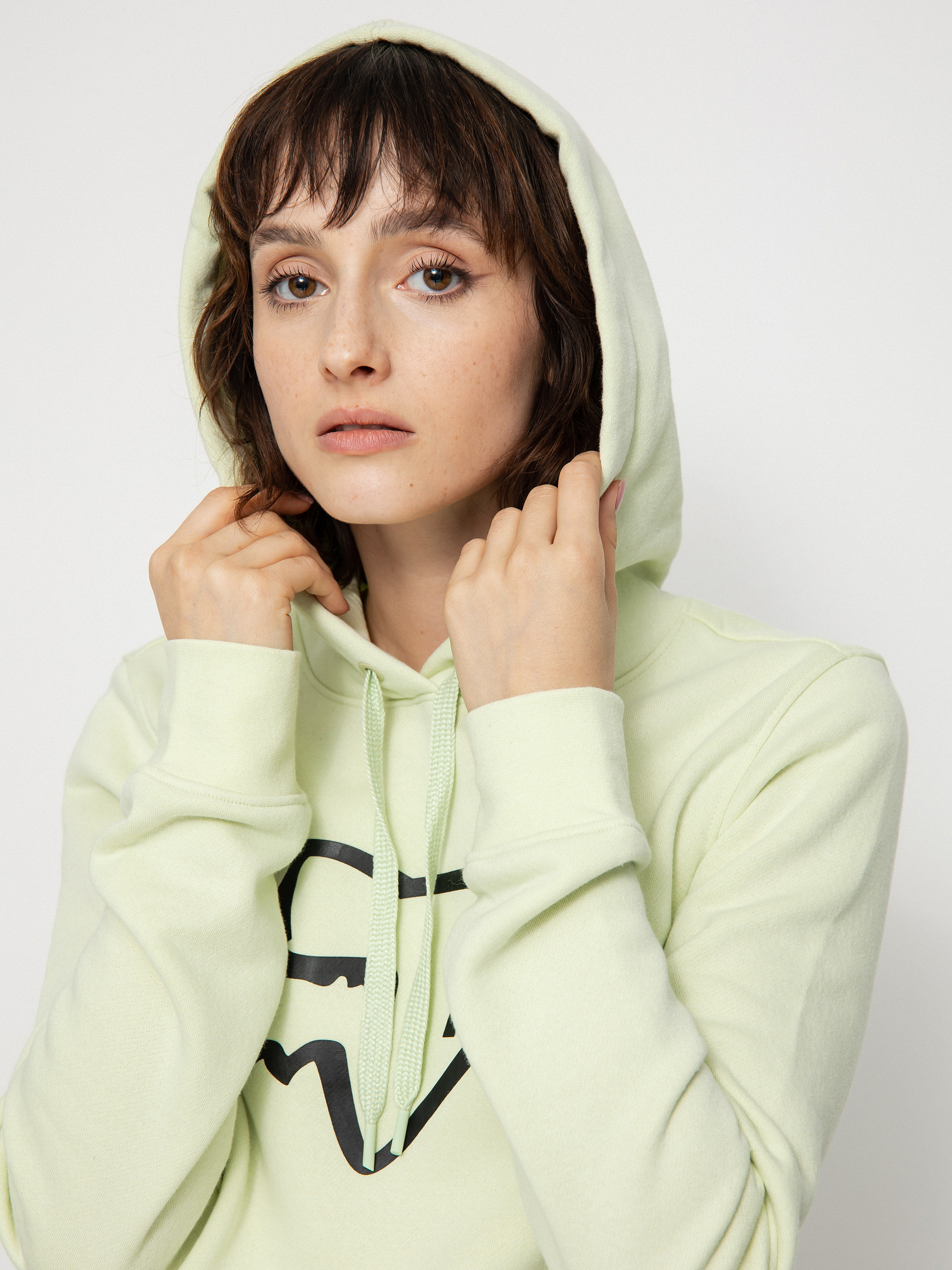 Fox Boundary HD Kapucnis pulóver Wmn (sea spray)