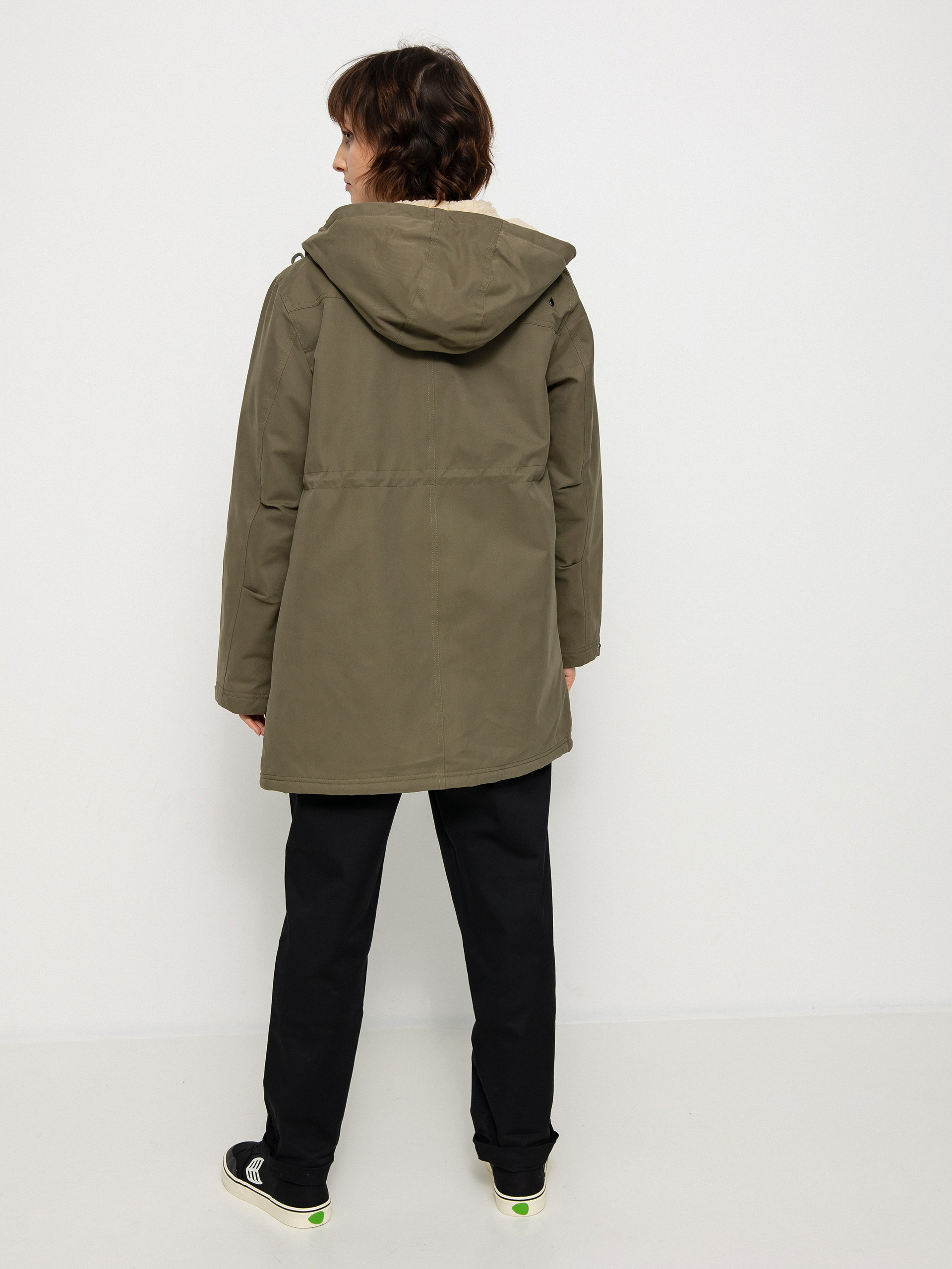 Volcom Less Is More 5K Parka Dzseki Wmn (wintermoss)