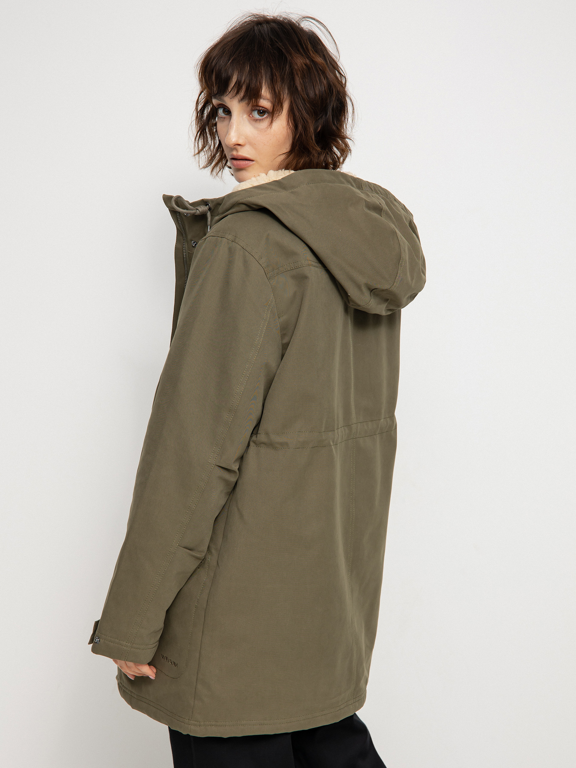 Volcom Less Is More 5K Parka Dzseki Wmn (wintermoss)