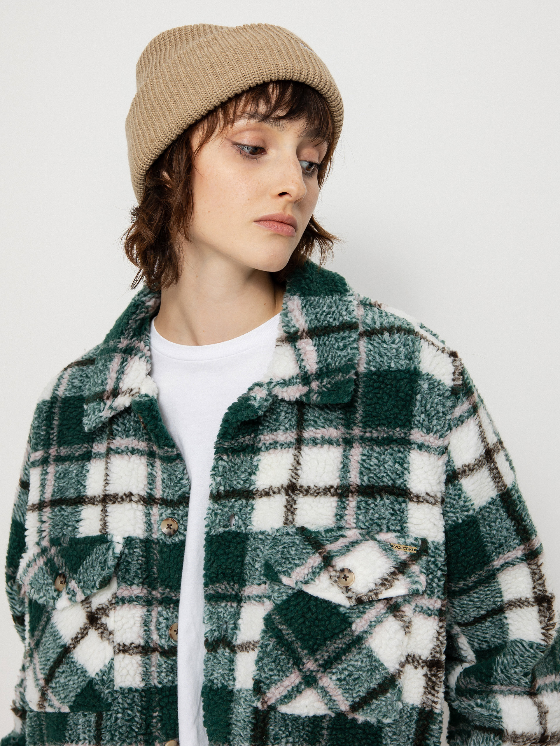 Volcom Silent Sherpa Dzseki Wmn (dark pine)