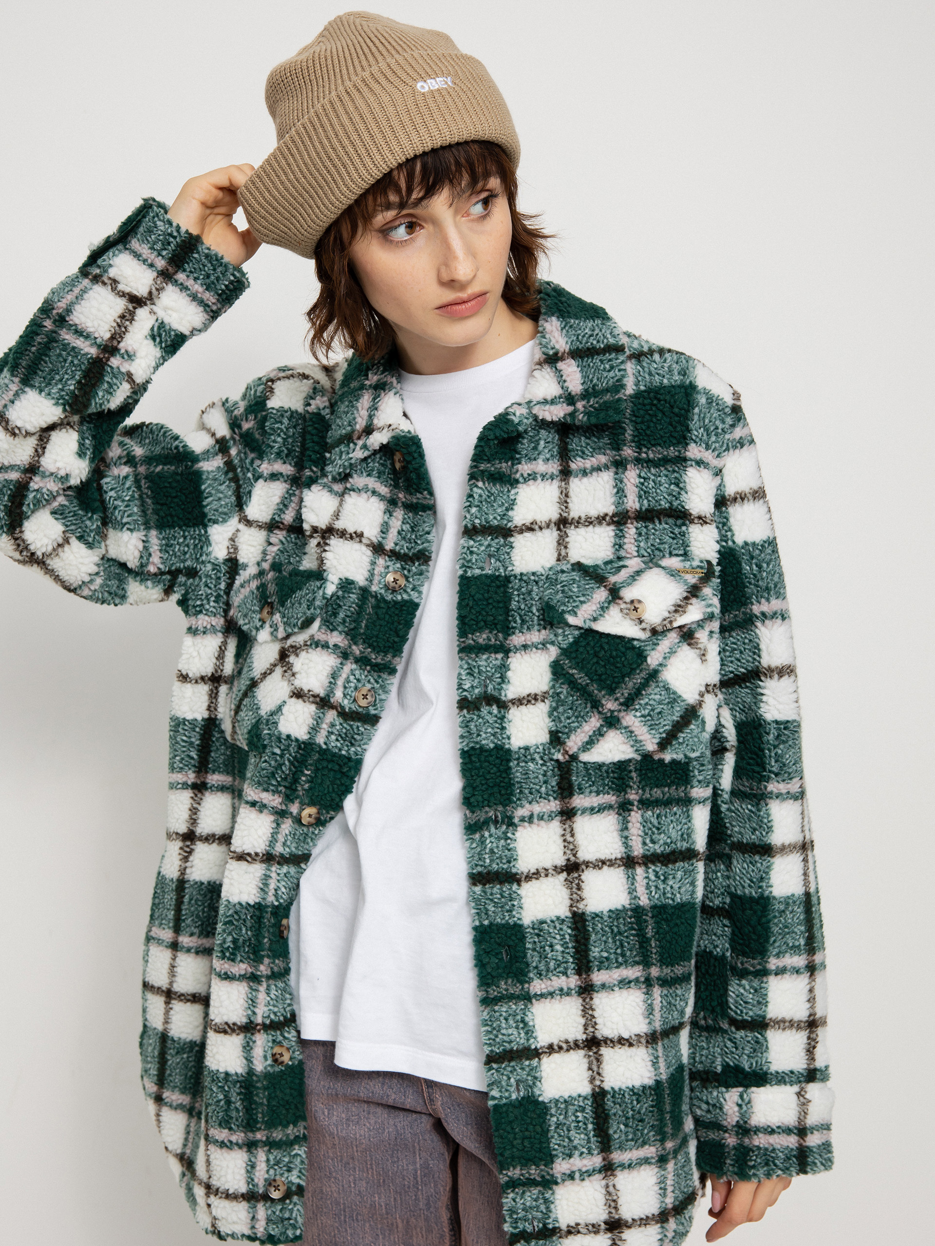 Volcom Silent Sherpa Dzseki Wmn (dark pine)