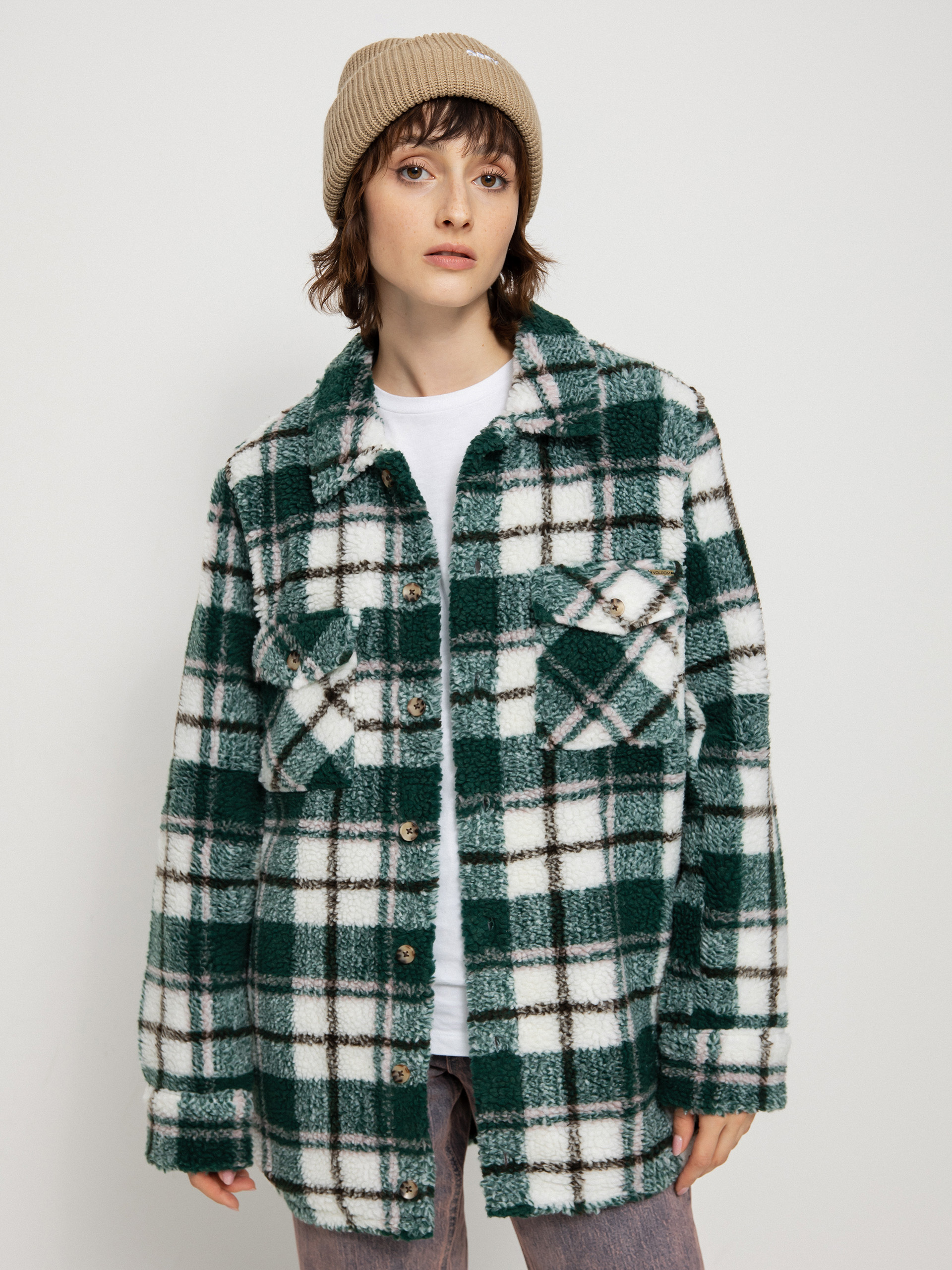 Volcom Silent Sherpa Dzseki Wmn (dark pine)